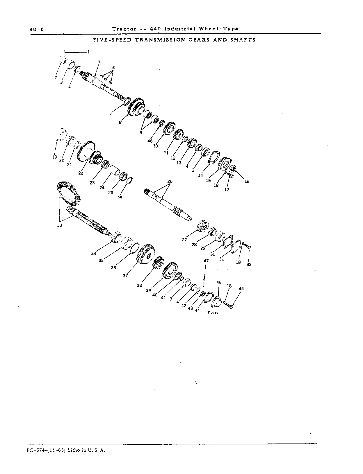 Transmission, Differential, Powershaft, and Belt Pulley (Continued)