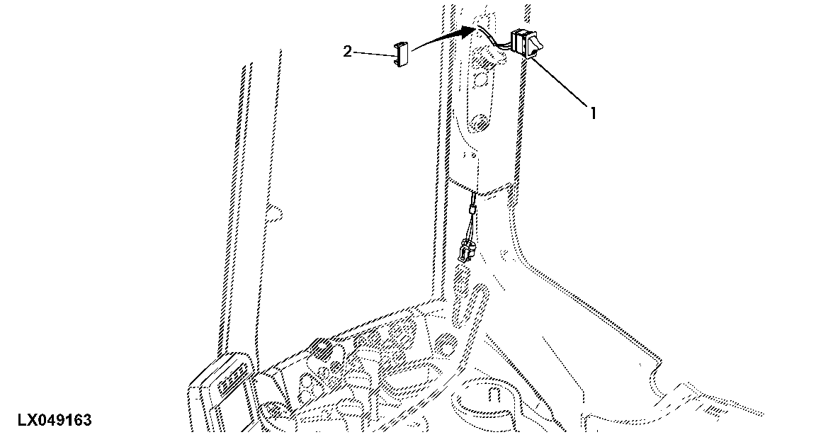 SWITCH, ELECTRO.- HYDR. CONTROLLED PICK-UP HITCH