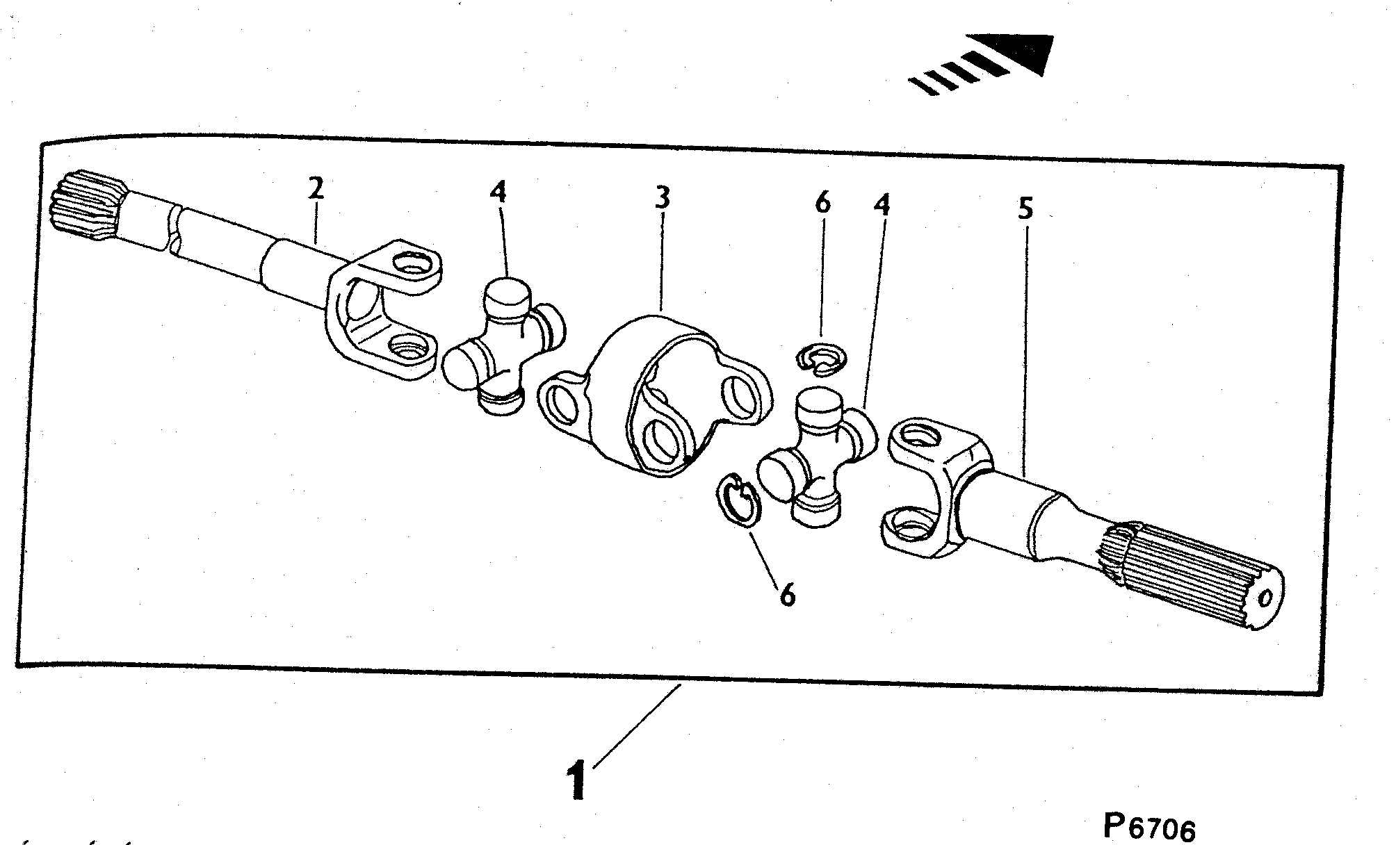FRONT WHEEL AXLE, GARDAN SHAFT GUARD (CARRARO)
