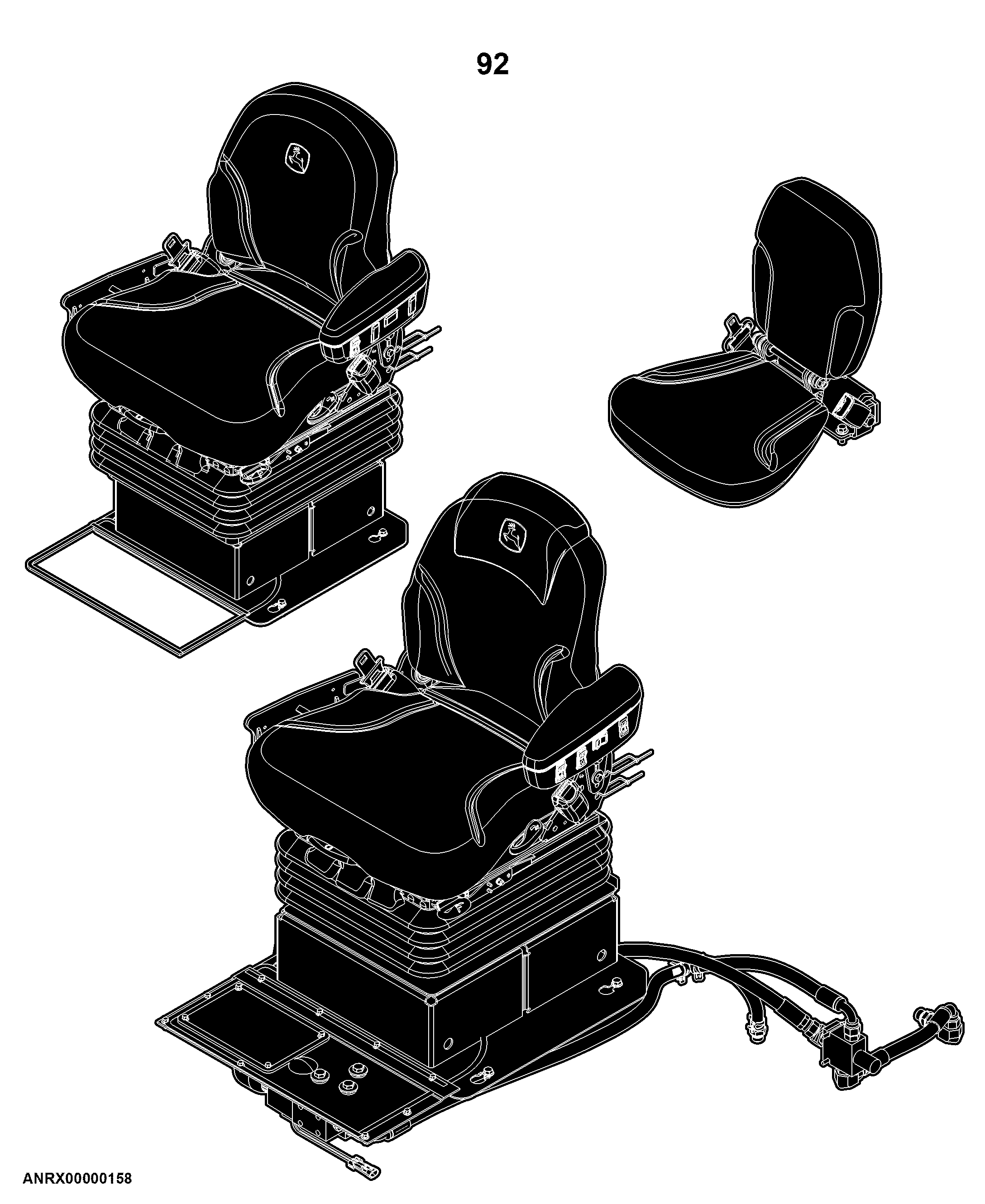 9520RT Tractor (S.N. 906000- )(Worldwide Edition)