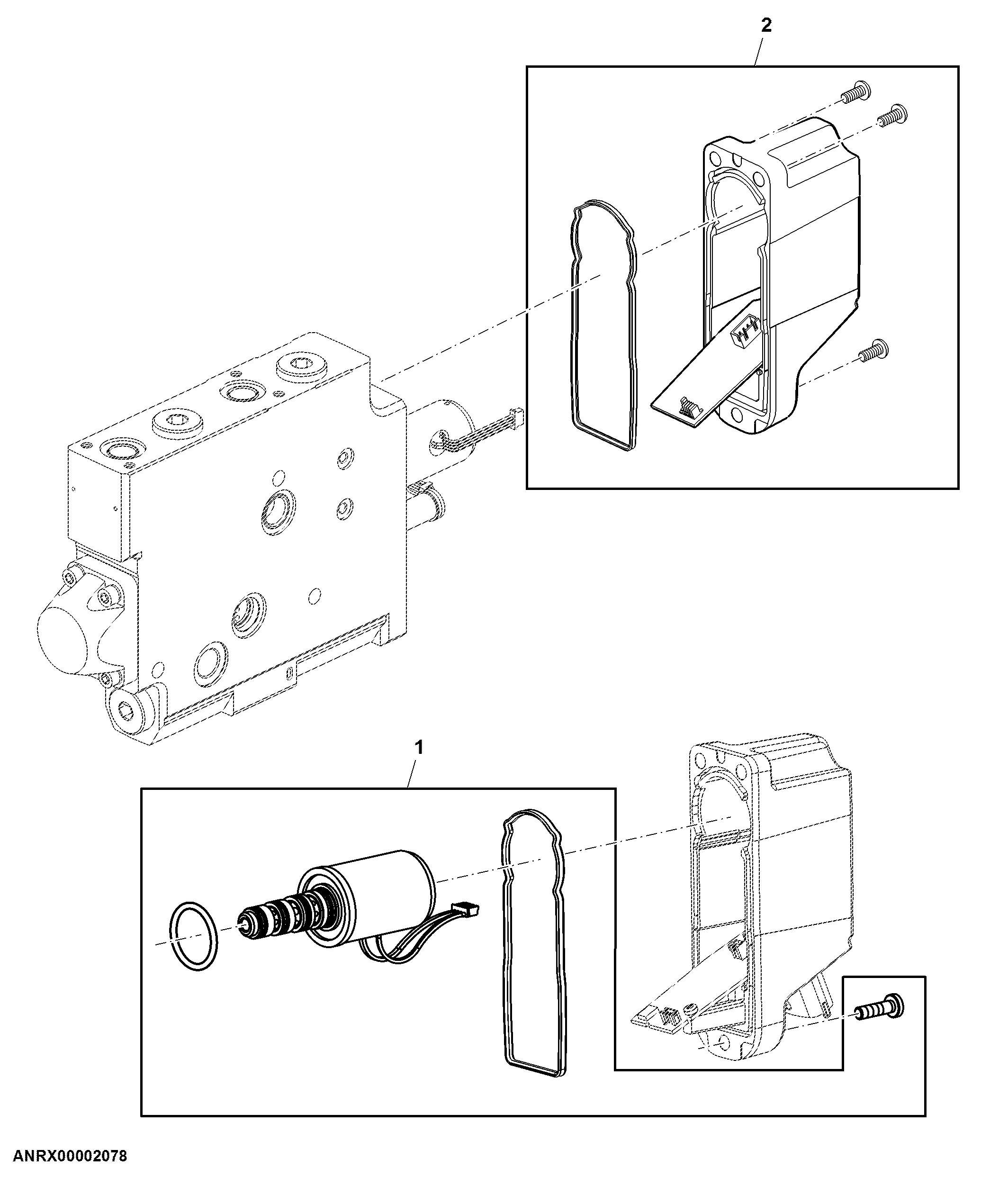 Valve Kit and Electronic Control Unit, SCV, EHS-1