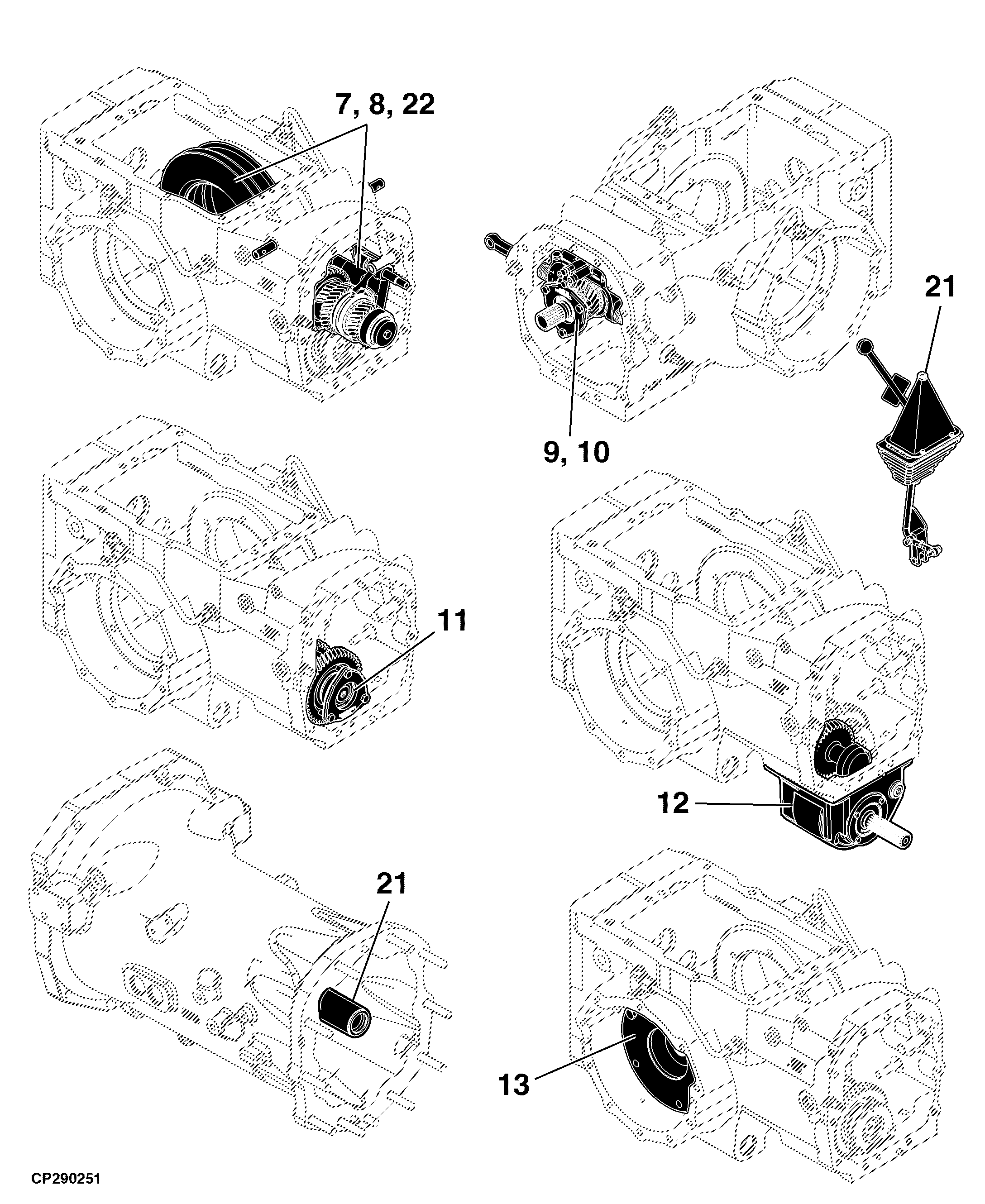 51 Drive Train 12X4 DC CST 30K High-Low PTO