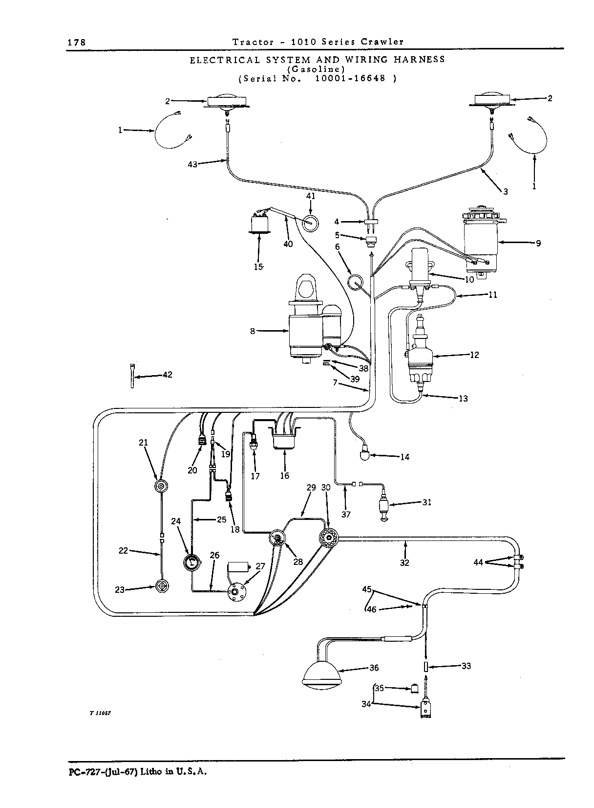 Electrical system - gasoline