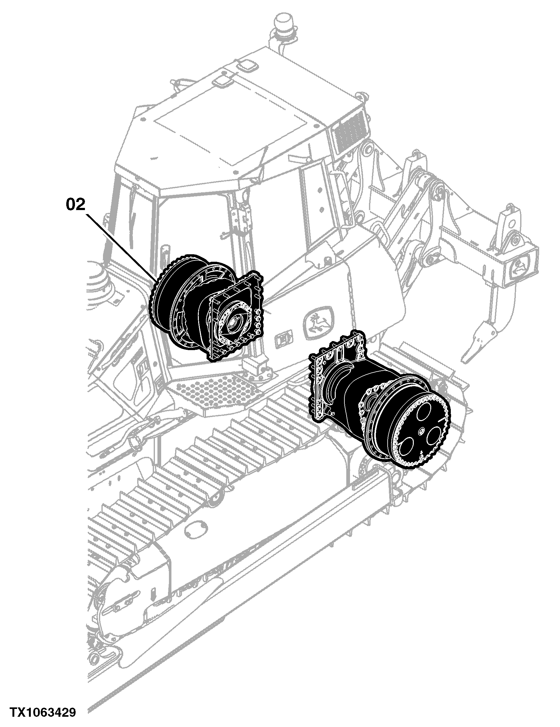 850J Crawler Dozer (PIN: 1T0850JX_ _C216392- ) Engine 6068HT090