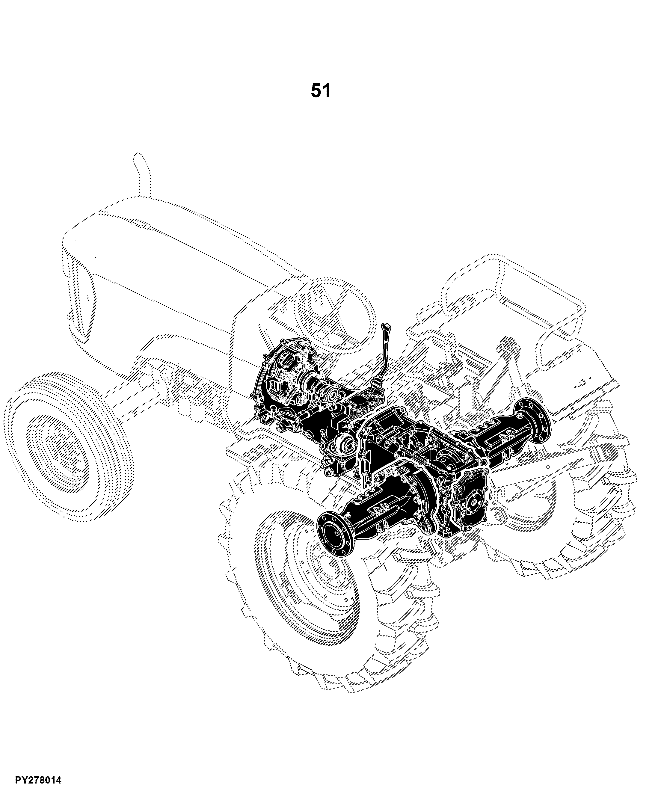 5042D Tractor (TREM IIIA Engine)(India Edition)
