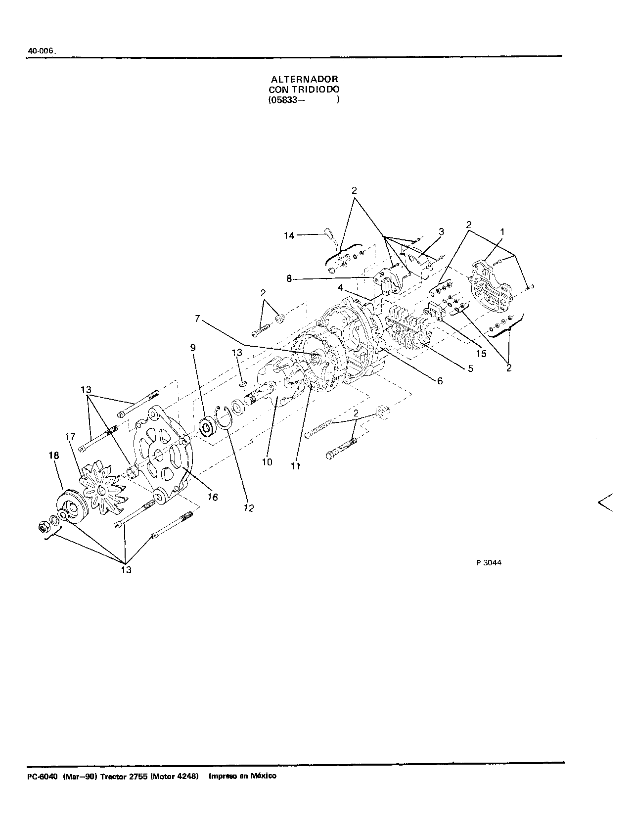 Alternador (Continued)