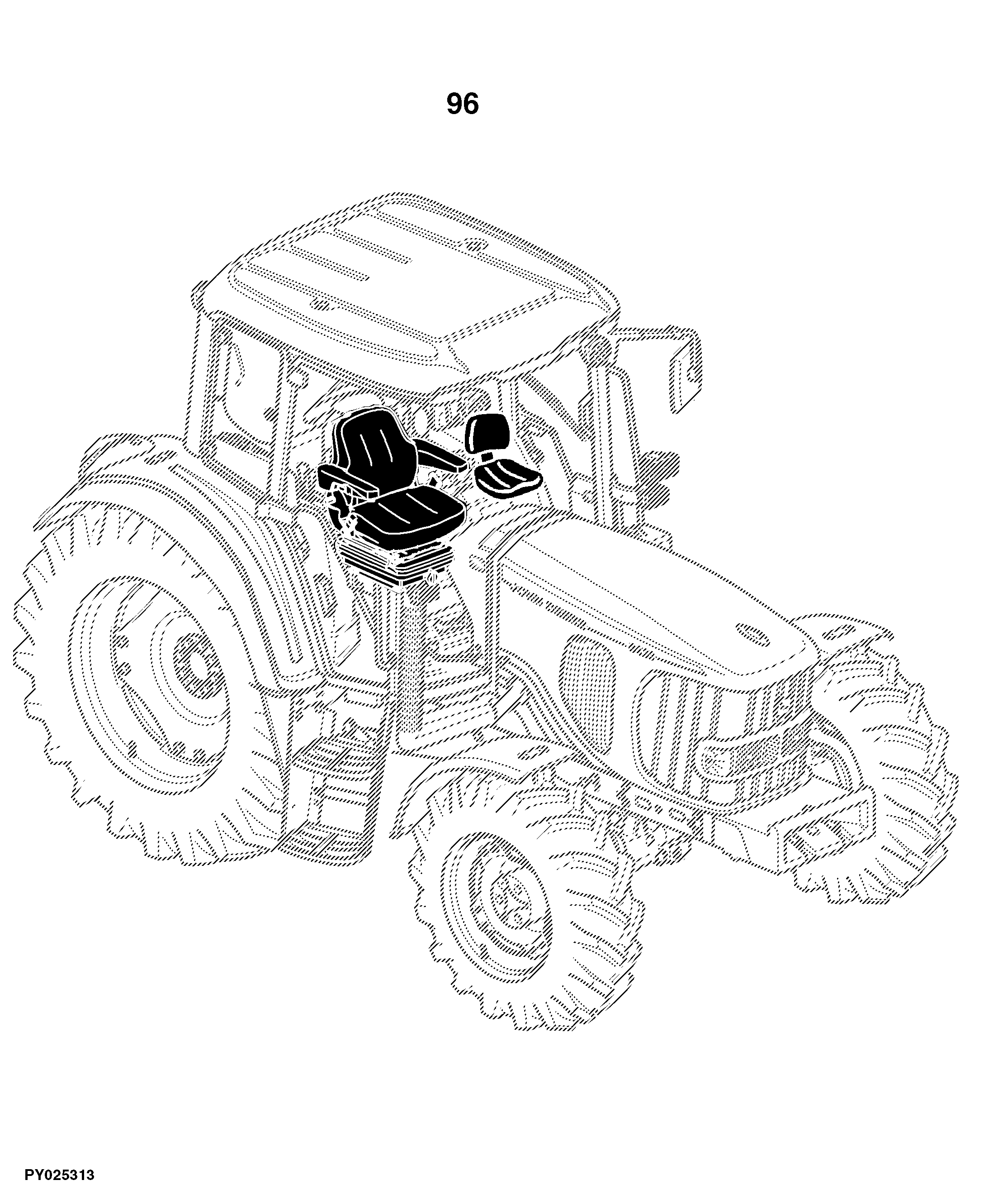 6430 Tractor (Engine 4045HL283,4045HL288) (Europe Edition)