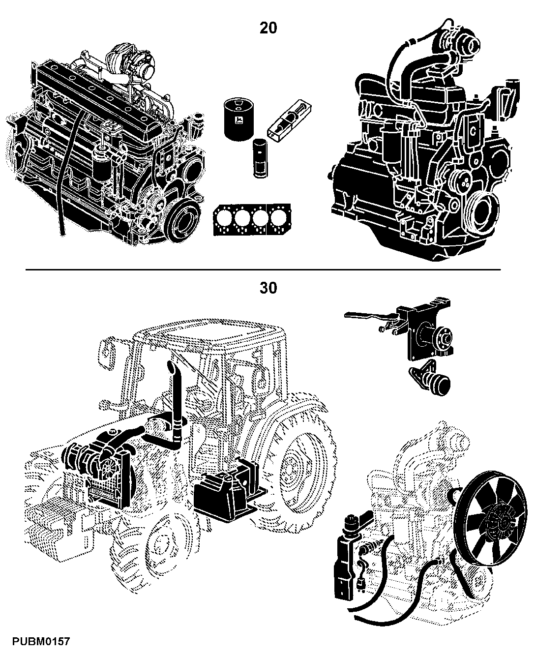 6405 and 6605 Tractors (South American Edition)