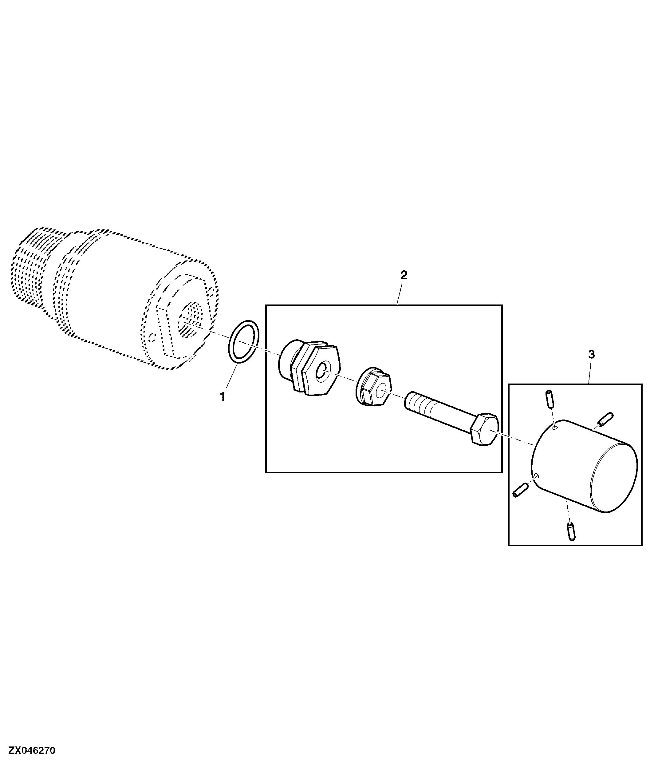 STROKE LIMITER (HYDROSTATIC DRIVE) - GERMANY ONLY