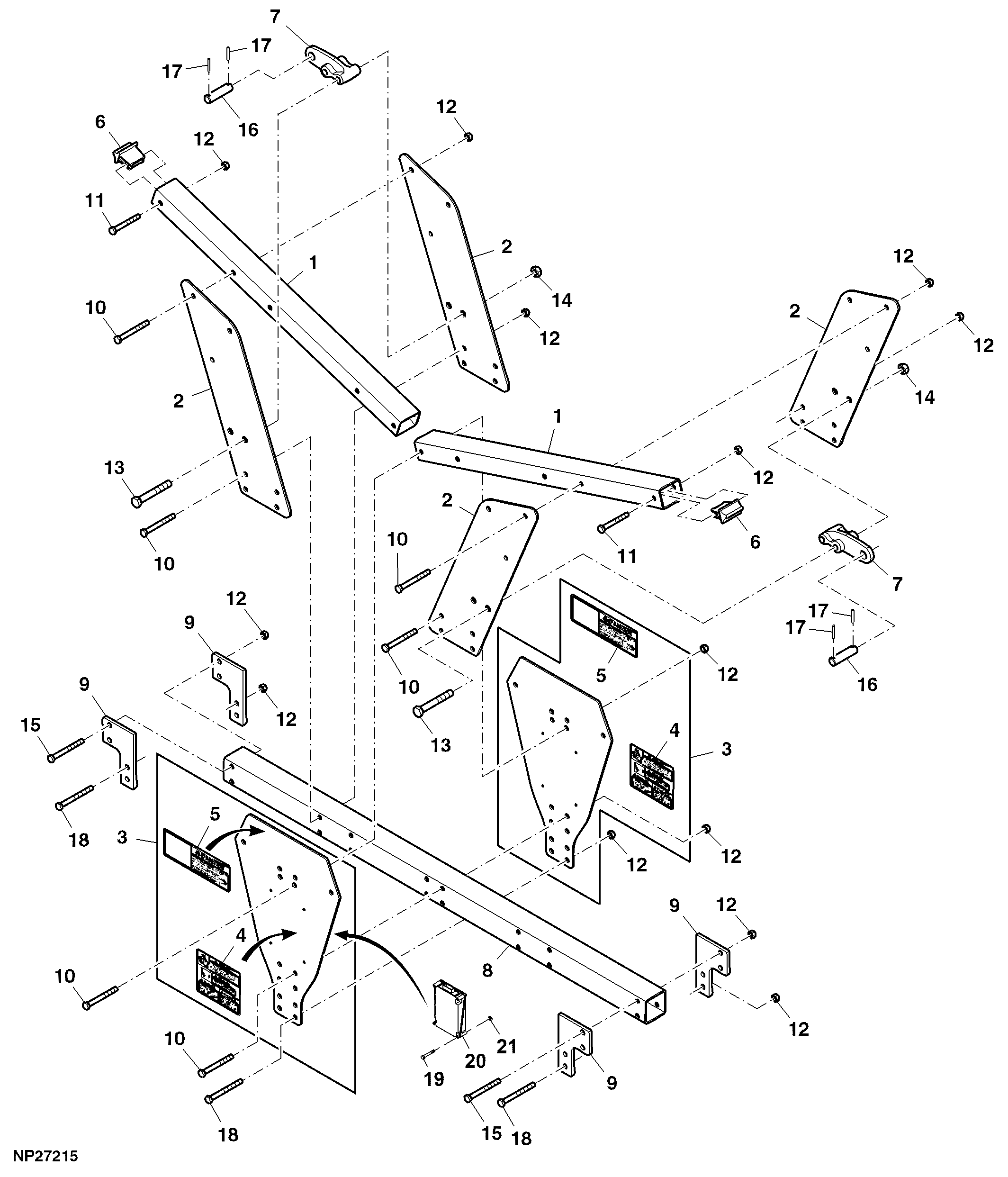 Wing Stops and AccuDepth™ Controller, 24 and 25 Row Only