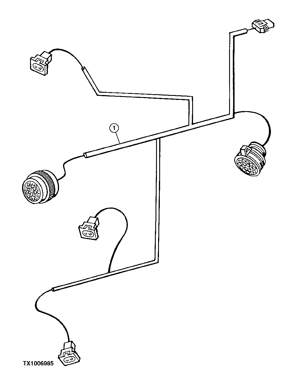 TRANSMISSION WIRING HARNESS (SN -590067)