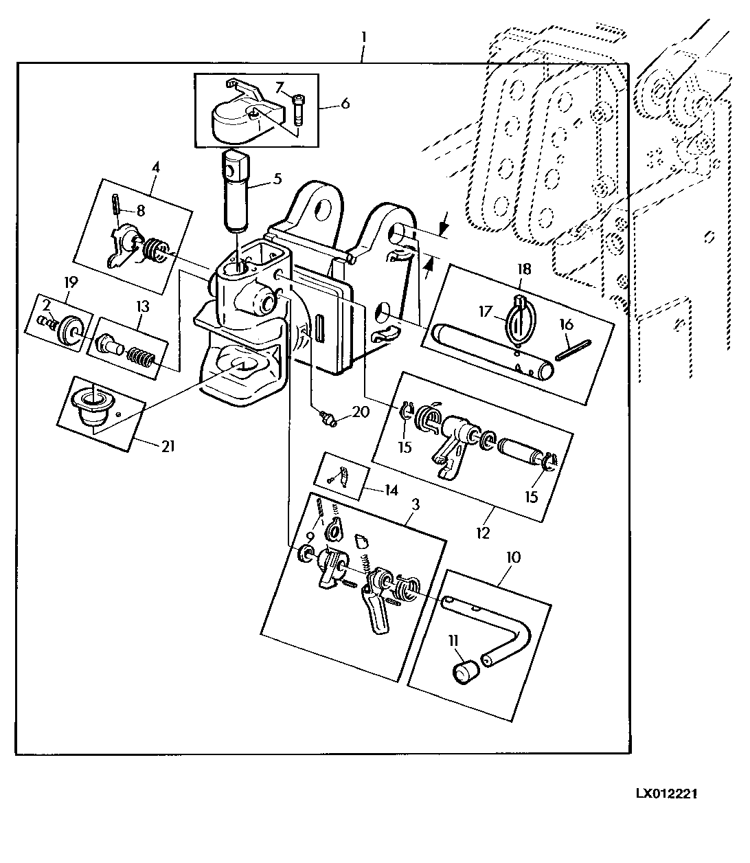 AUTOMATIC TRAILER HITCH (TWO-POSITION/HEIGHT ADJUSTABLE)