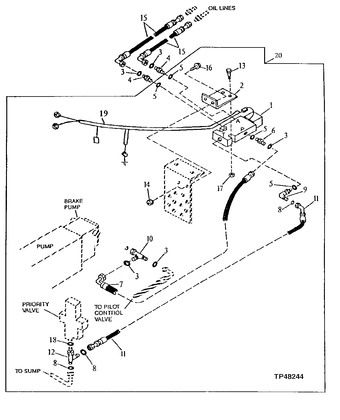 PIN DISCONNECT SOLENOID HYDRAULICS ( - 552446)