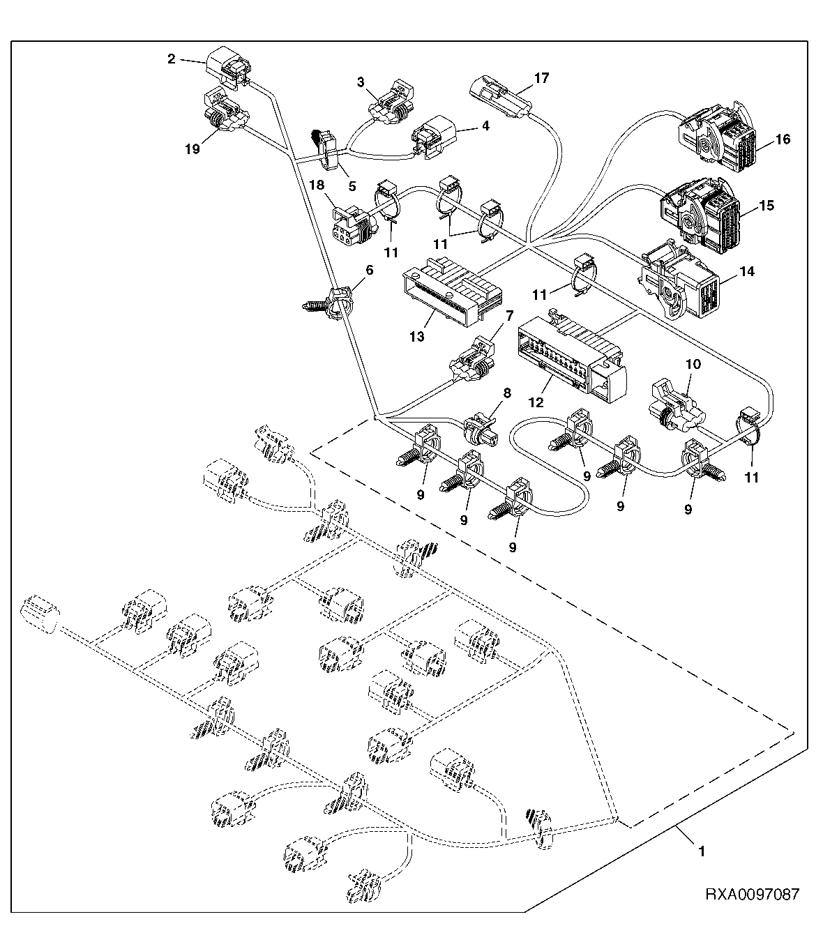 Chassis Wiring Harness Connectors (2/2) (IVT)
