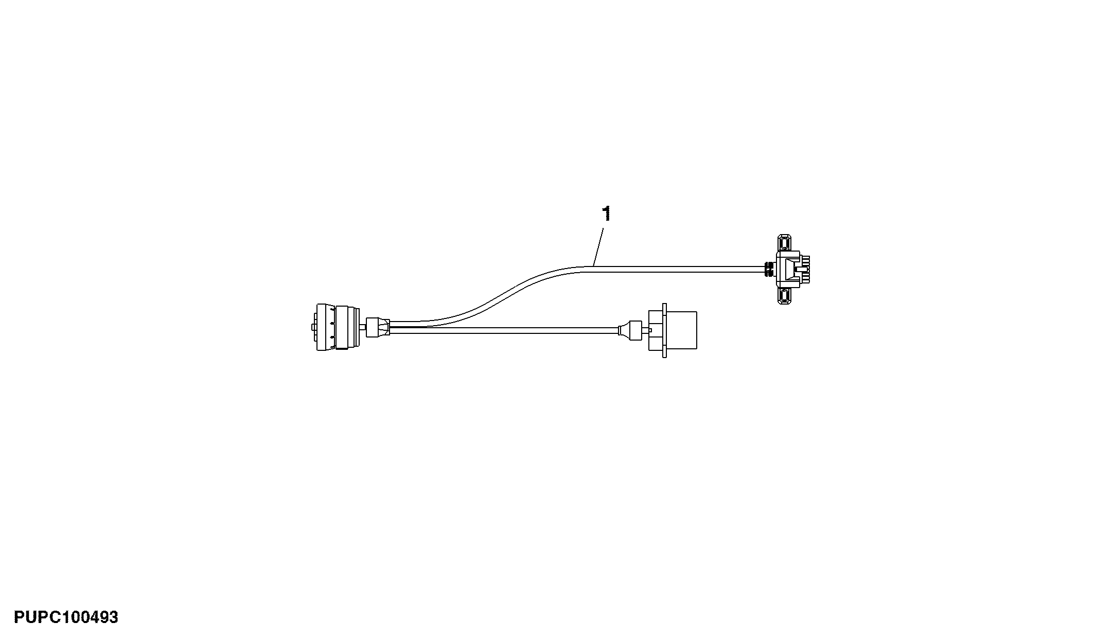 JDLink™ Universal Hardened Telematics Gateway, 9 PIN Wiring Harness
