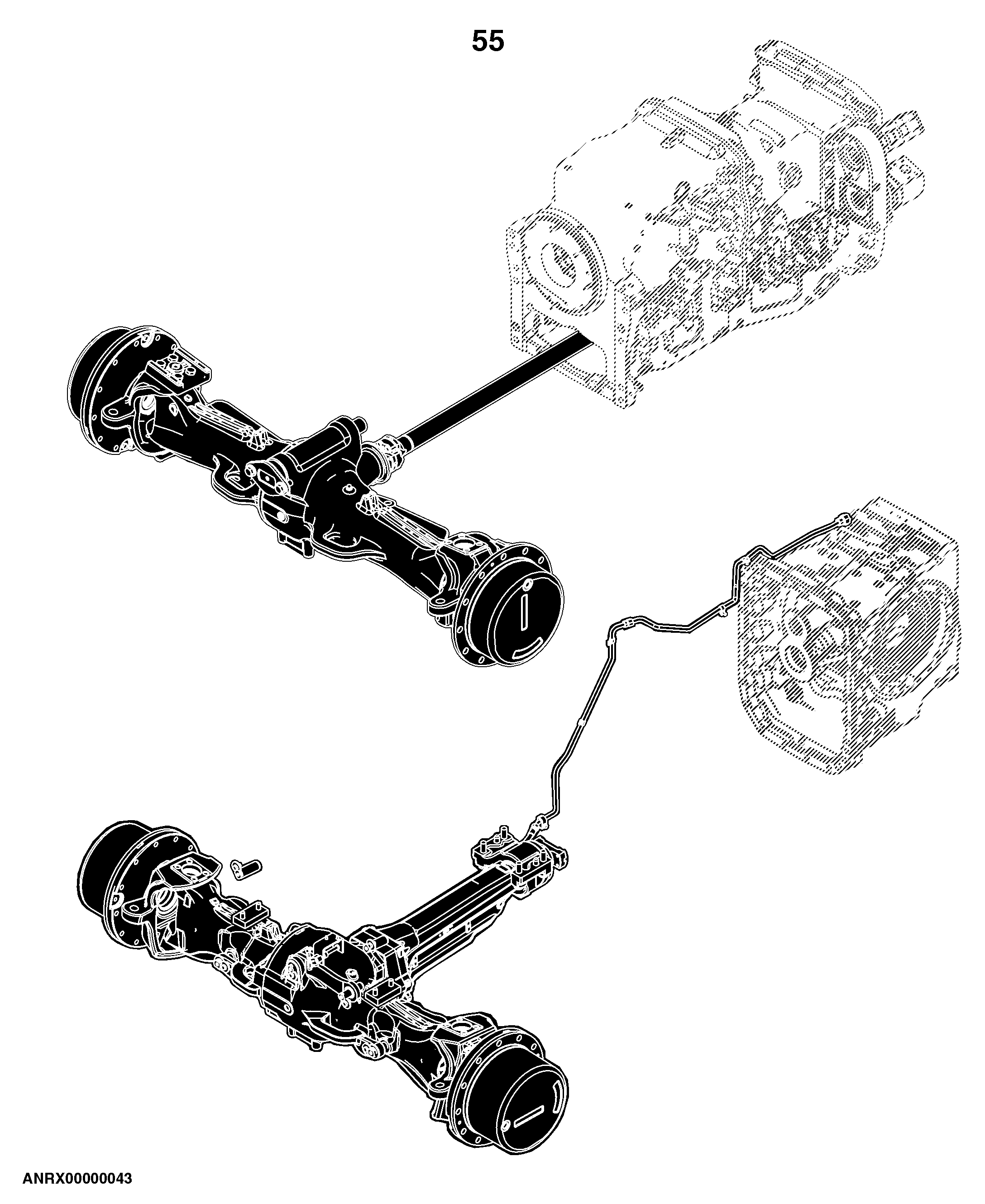 7290R Tractor (S.N. 080001-110100)(Worldwide Edition)