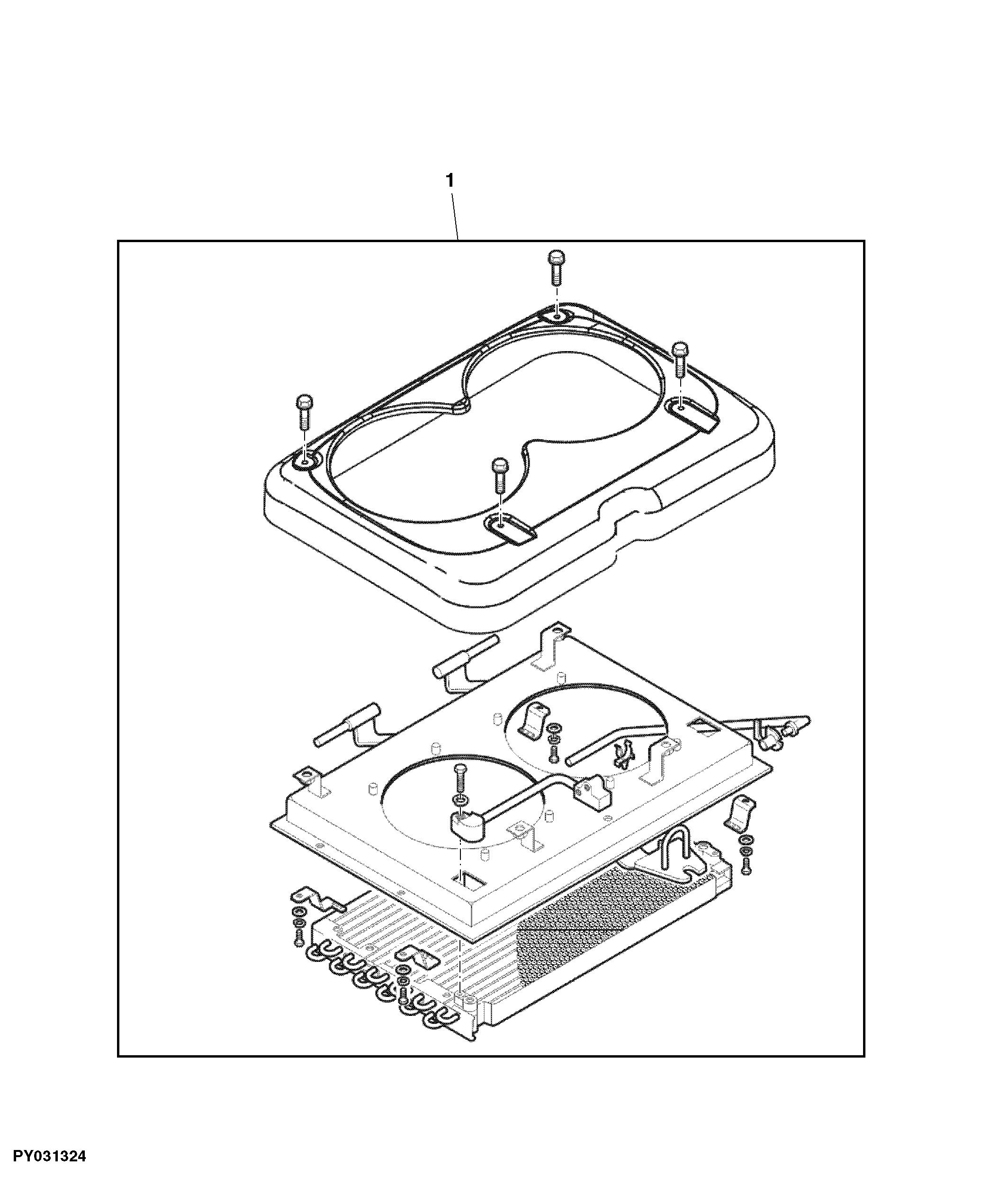 Conversion Kit, Air Conditioning Evaporator