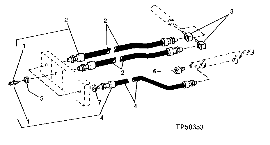 Front Axle And Steering Cylinder Lubrication System