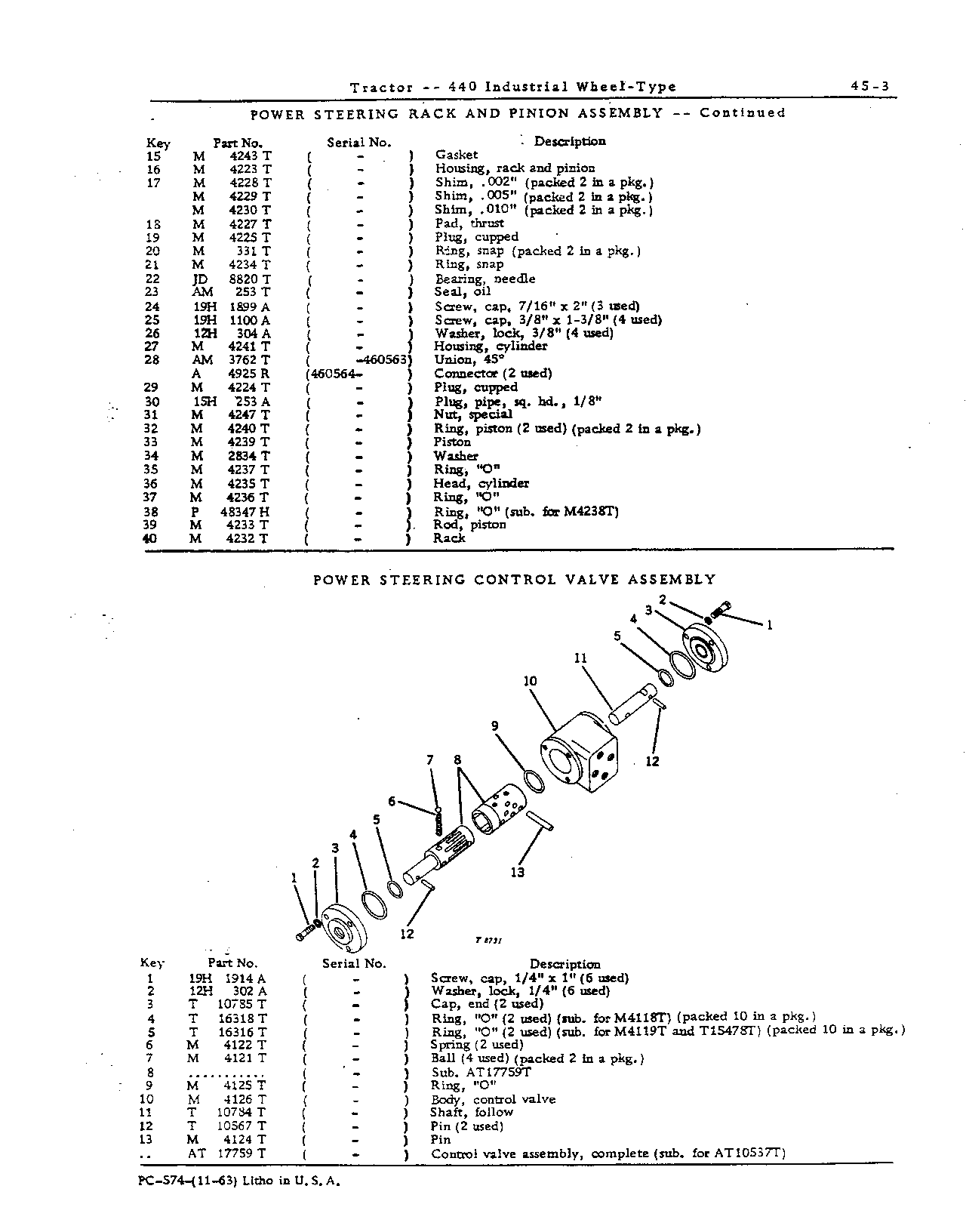 Power Steering (Continued)