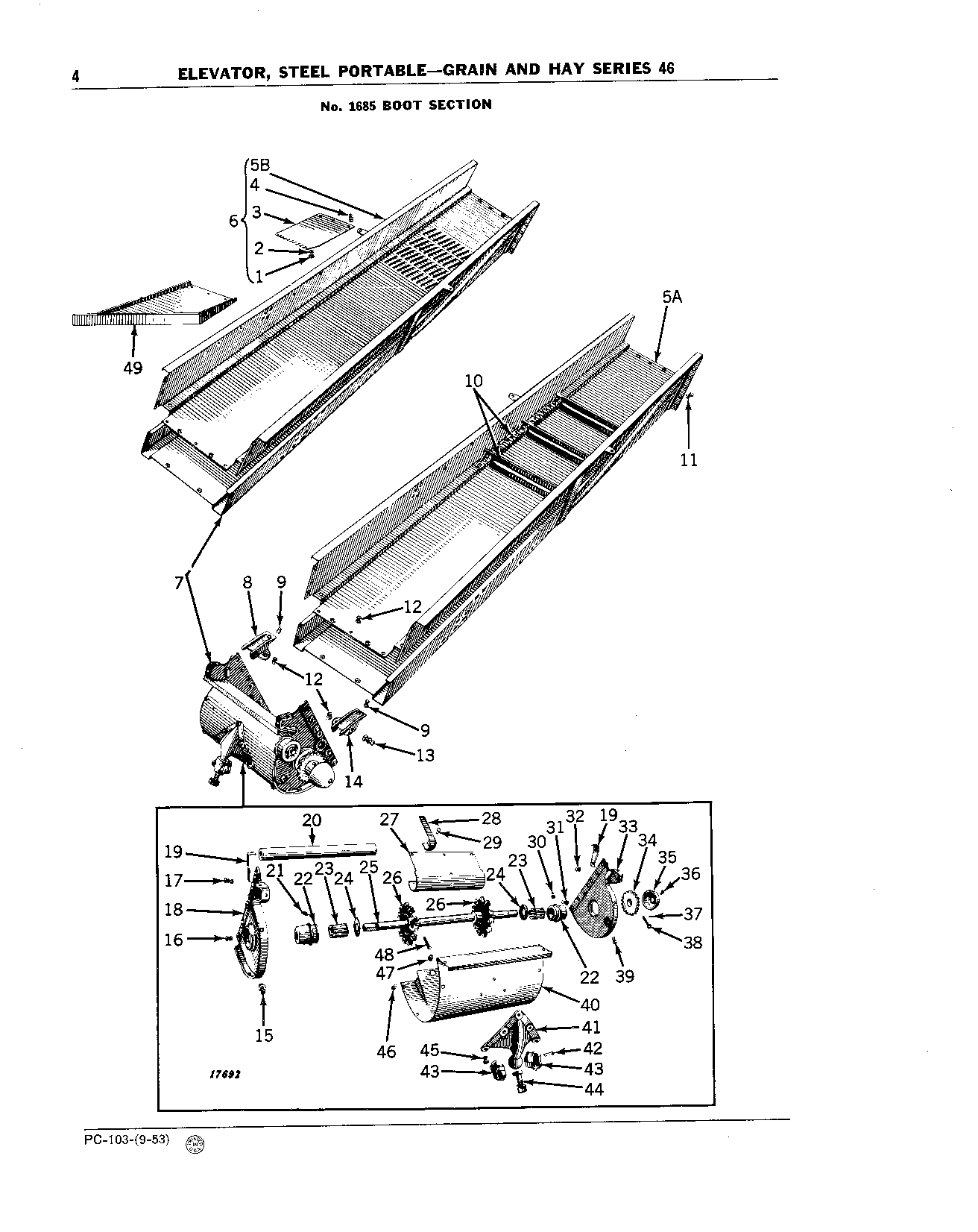Section, Boot