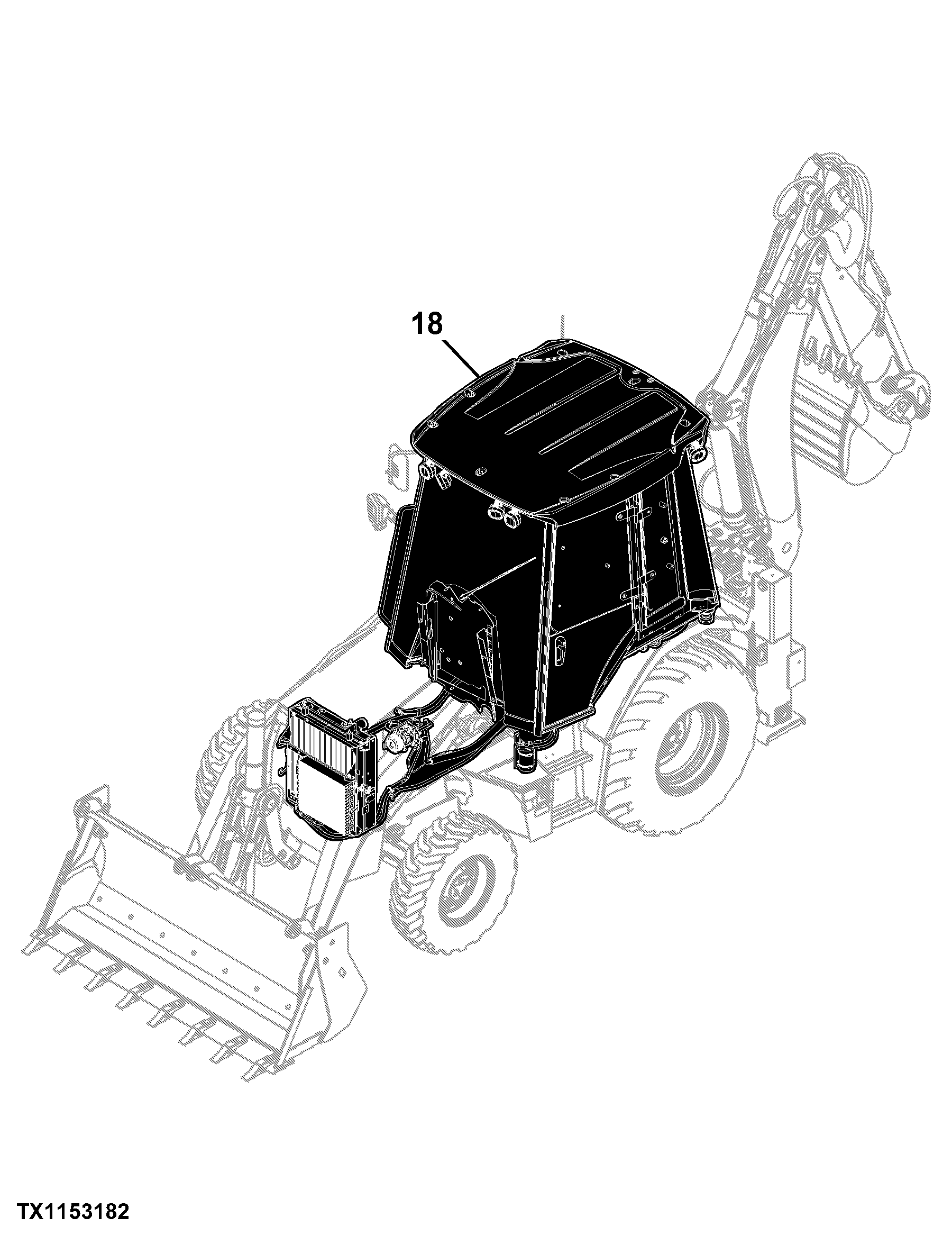 325SK Backhoe Loader (PIN: 1T0325SK_ _C235589 - C256253)(Engine 4045TT096)