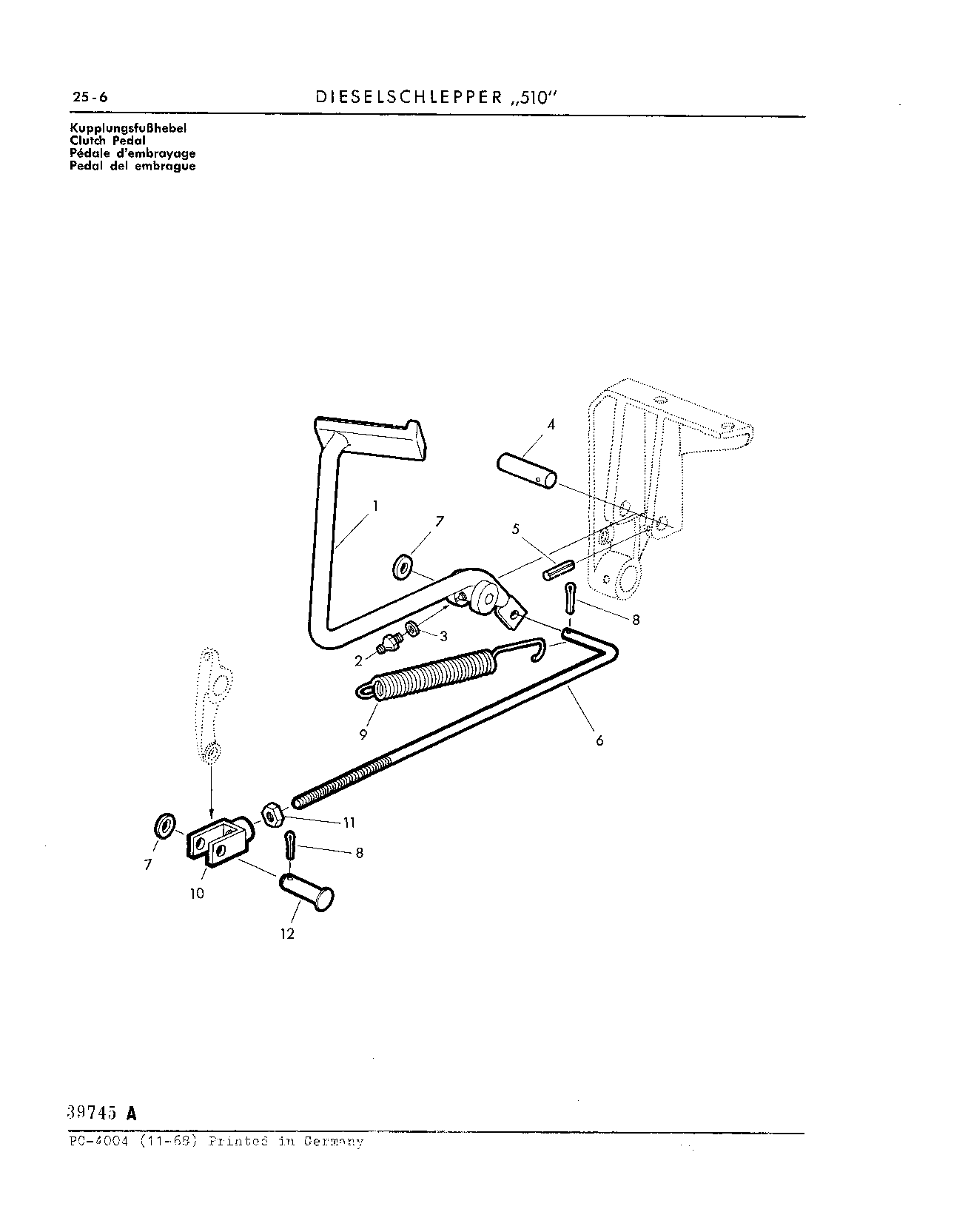 Clutch Pedal