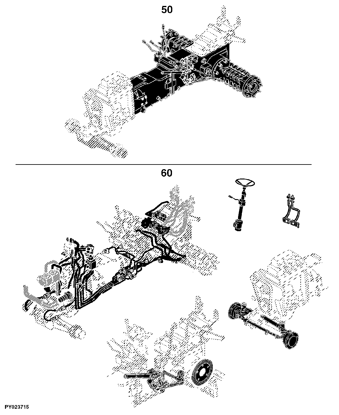 Tractors 5215F&V, 5315F&V, 5515F&V, 5615F&V (Europe Edition)