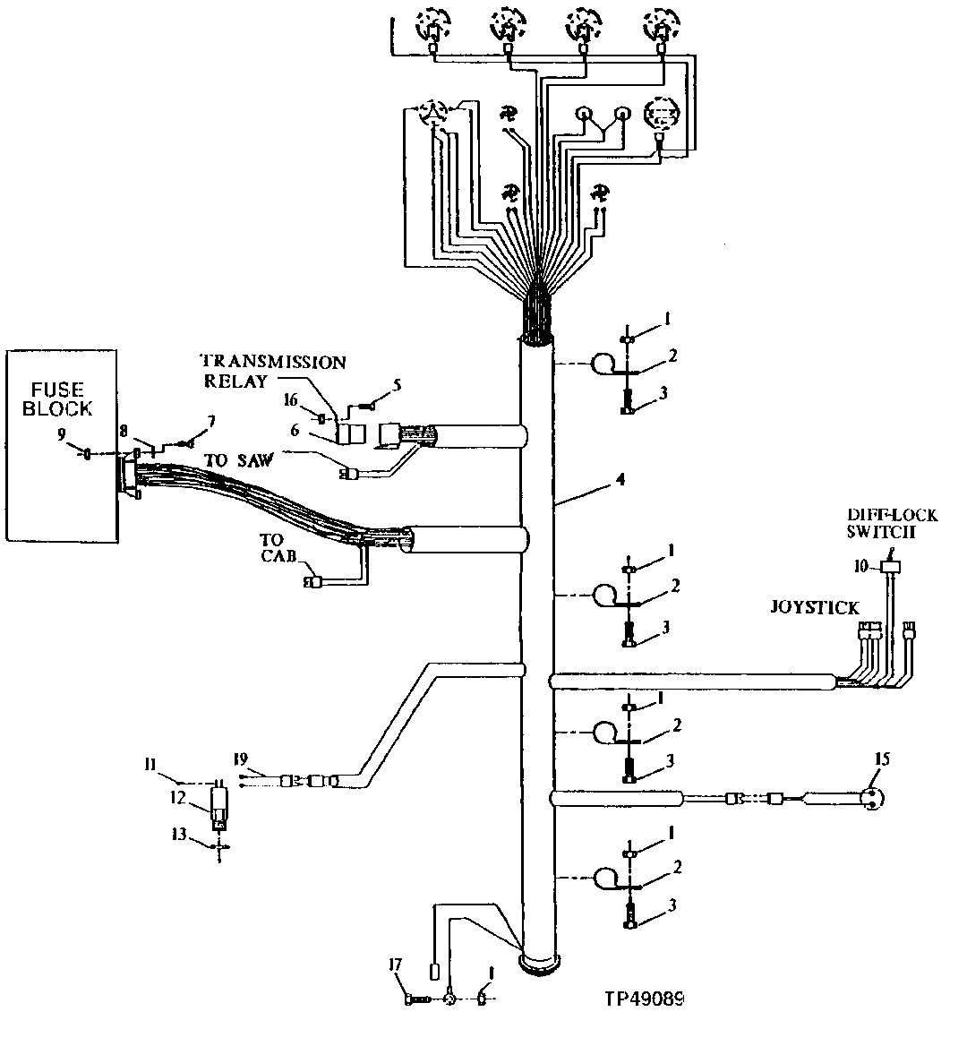 Dash Panel Wiring Harness (775325 - 788773)