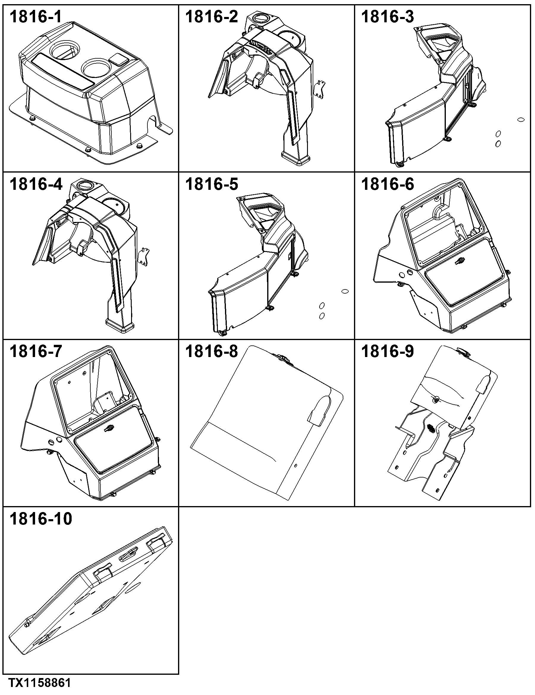 1816 Instrument & Control Mounting Structure