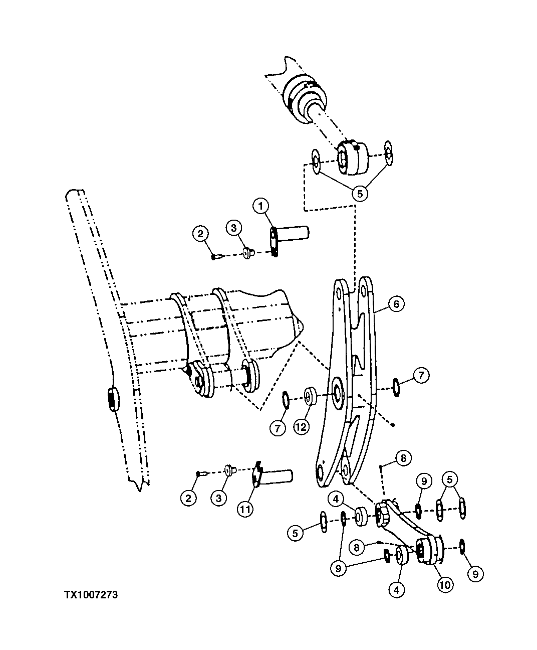 Loader Linkage (Not For Use With Tool Carrier And Log Loader)