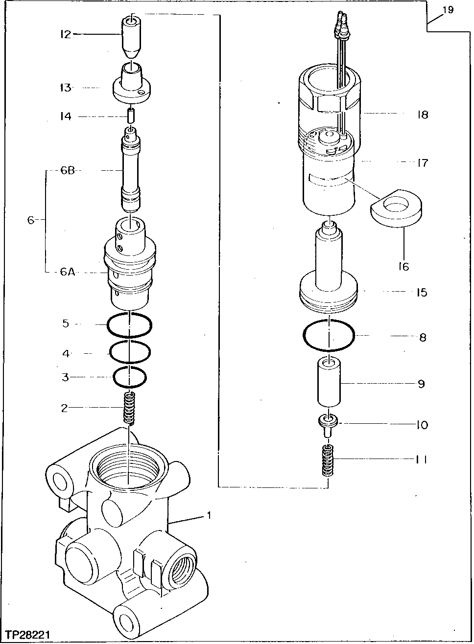 PILOT HYDRAULICS SINGLE SPOOL SOLENOID VALVE