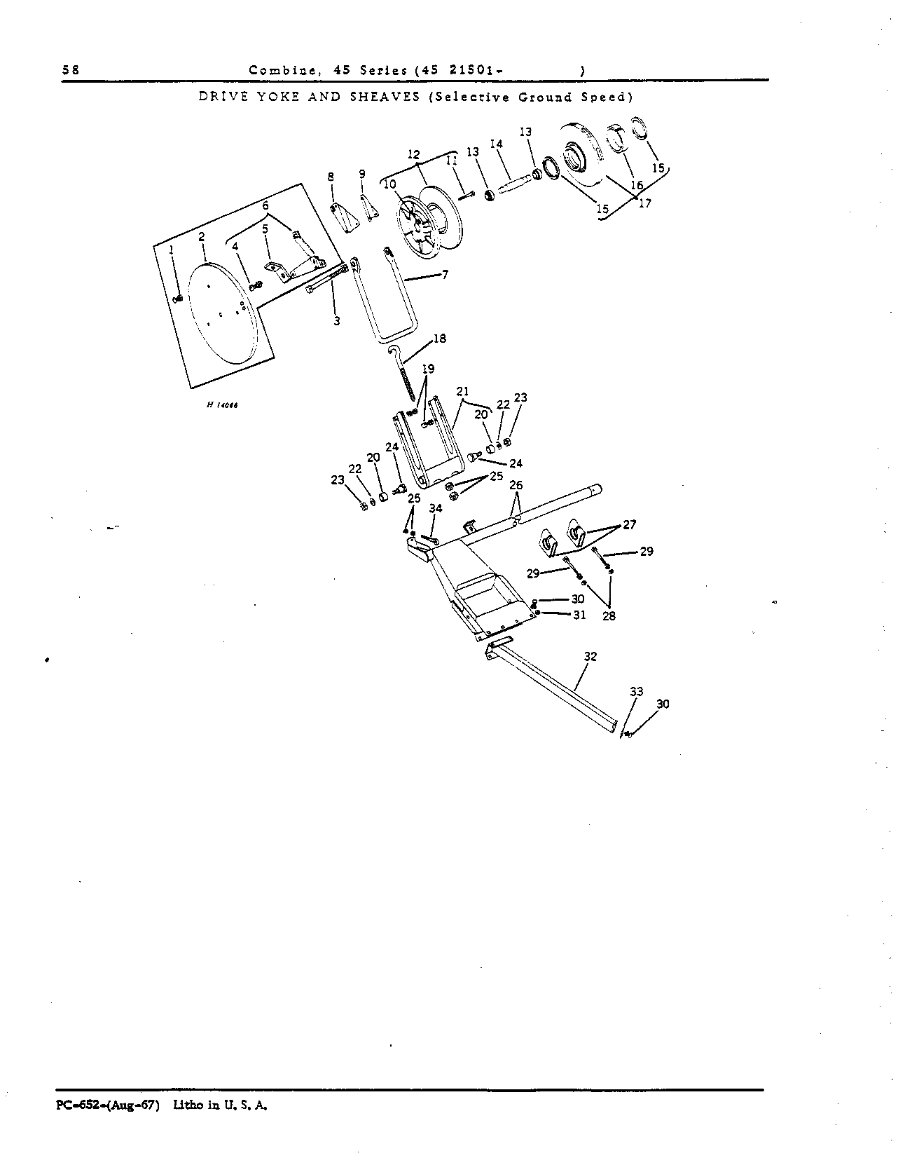 Operator's Platform Ladder and Controls (Continued)