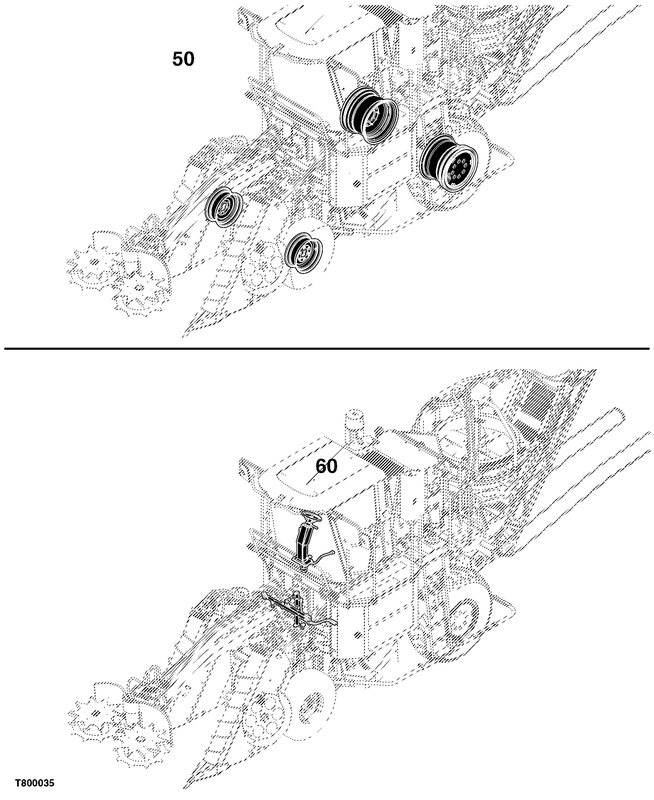 CH330 Sugarcane Harvester (Engine 6068HT802)(s.n. 200000- ) China Edition