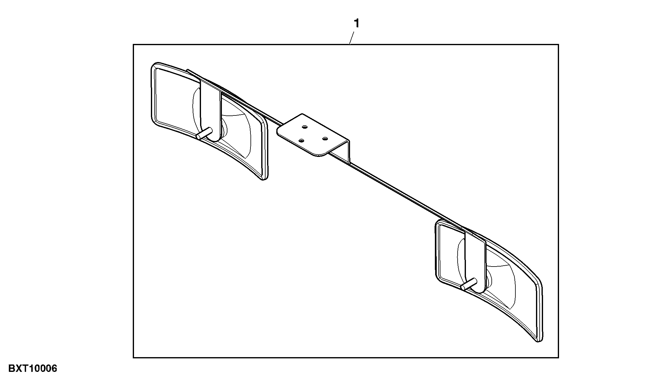 Attachment, Cab Convex Mirrors