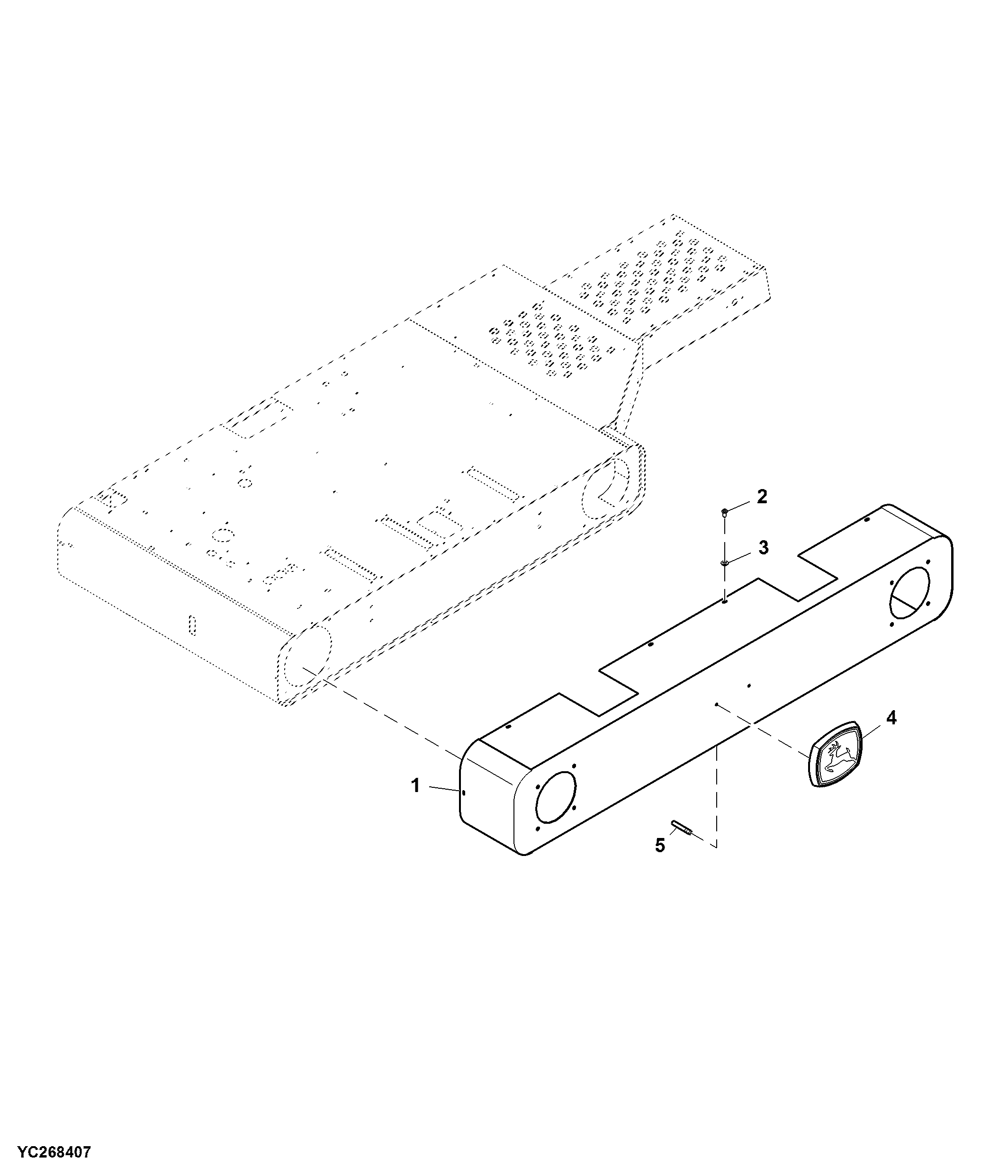 Cover Plate, Operator's Platform (015226 - )