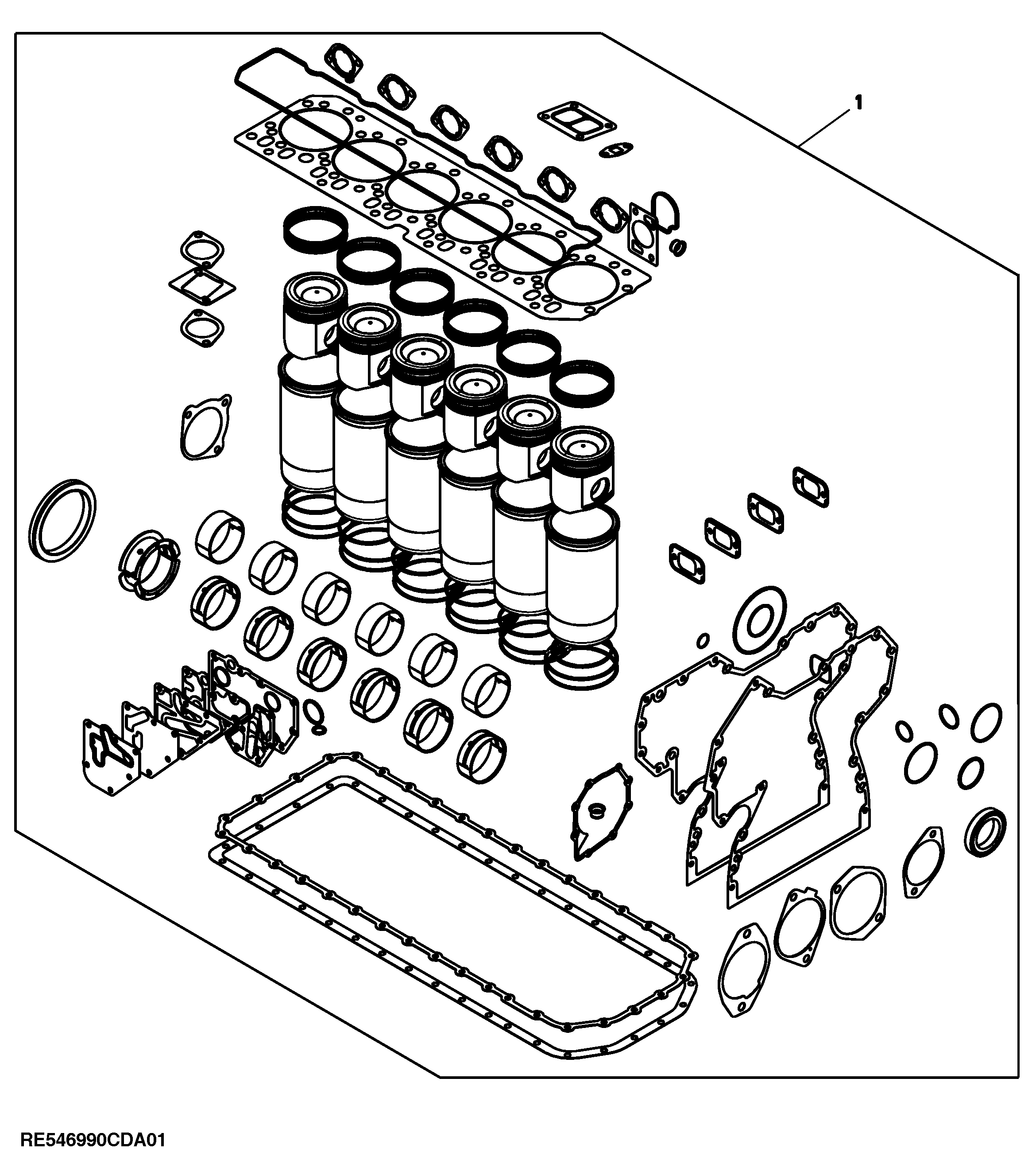 9901 Engine Overhaul Kit