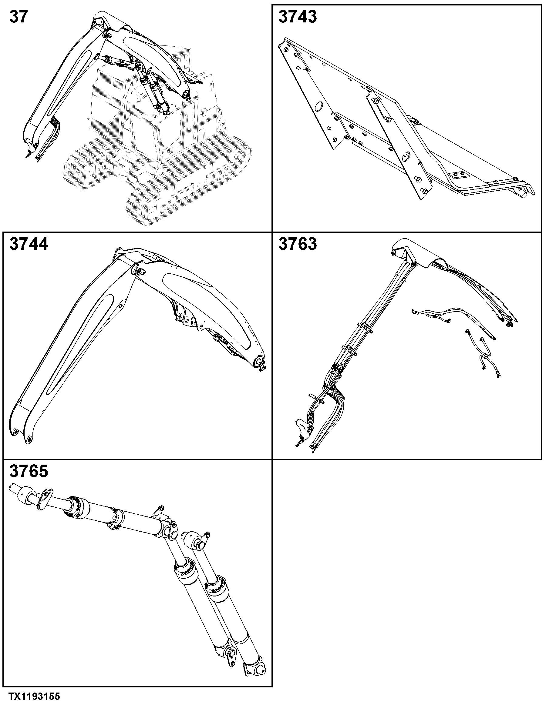 37 Arch or Boom or Cranes