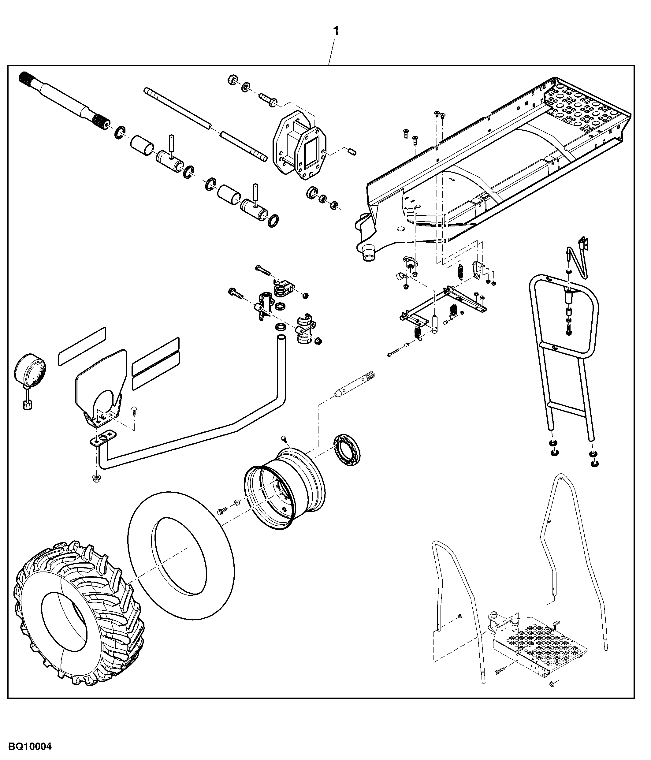 Attachment, Dual Front Wheels