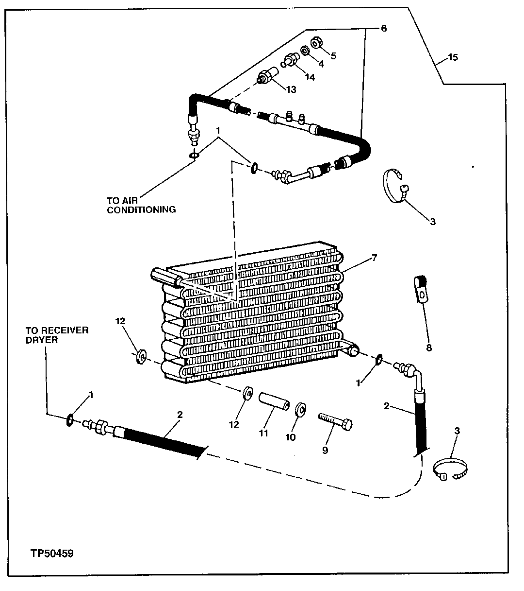 Air Conditioning Condenser and Hoses (Standard)