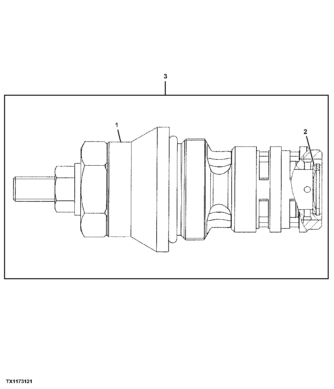 Adjusting Valve - Hydrostatic Pump