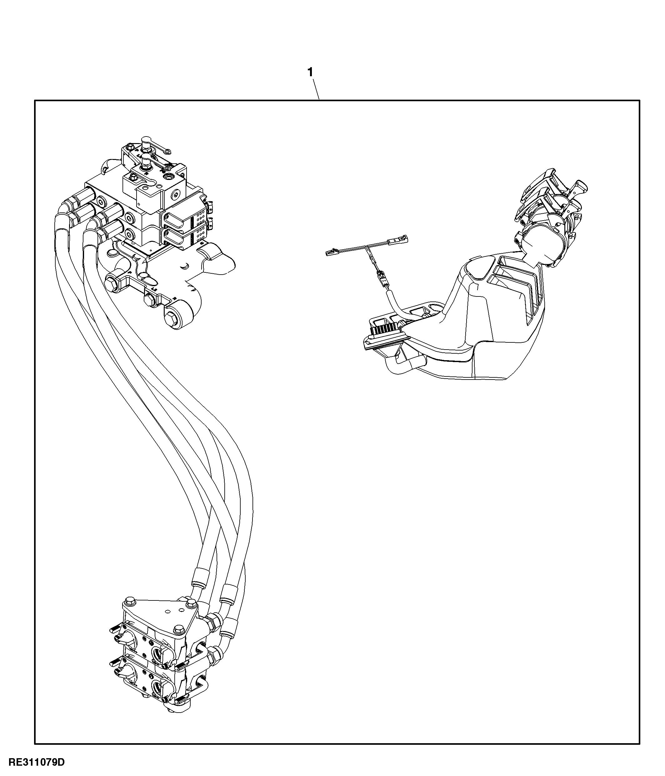 Attachment, 5th & 6th Selective Control Valve