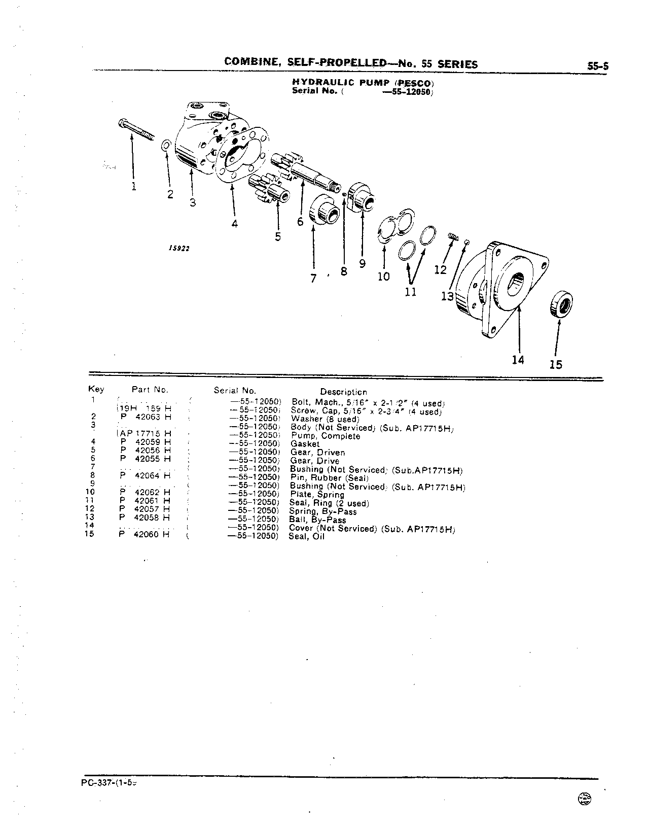 Gear Cover (Engine) Hydraulic Pump