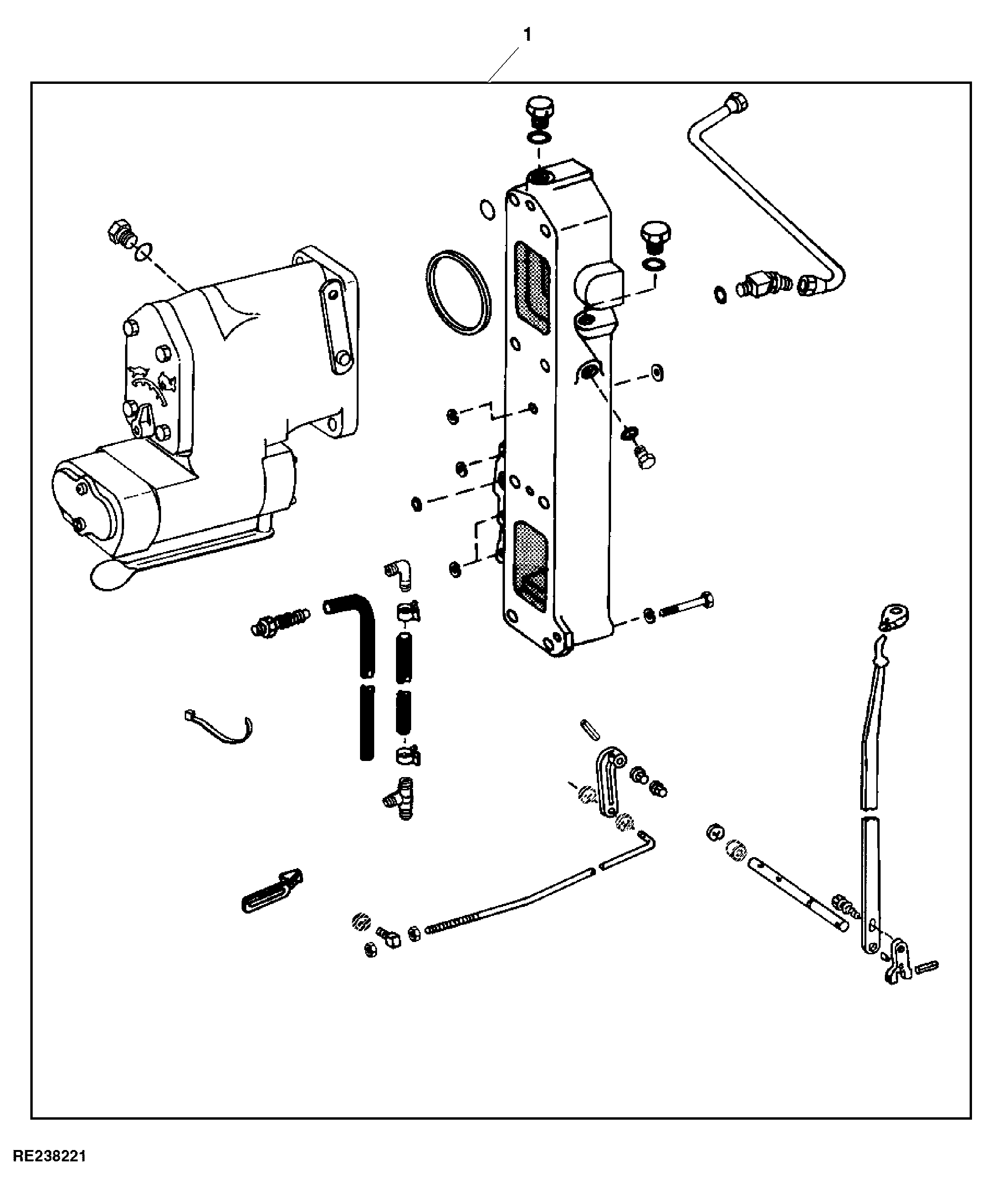 Attachment, Remote Cylinder Control, Triple