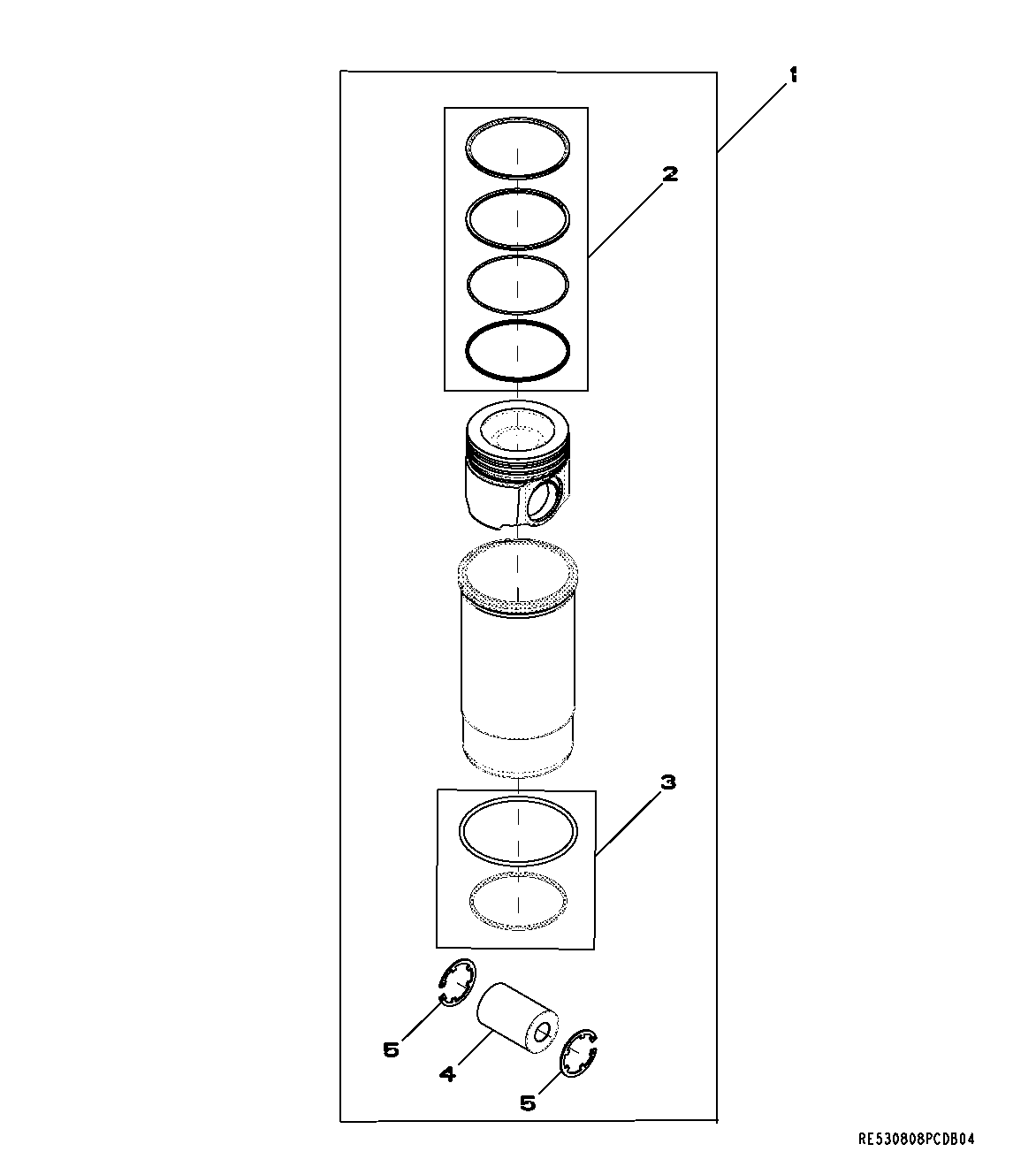 9901 Kit, Piston Liner