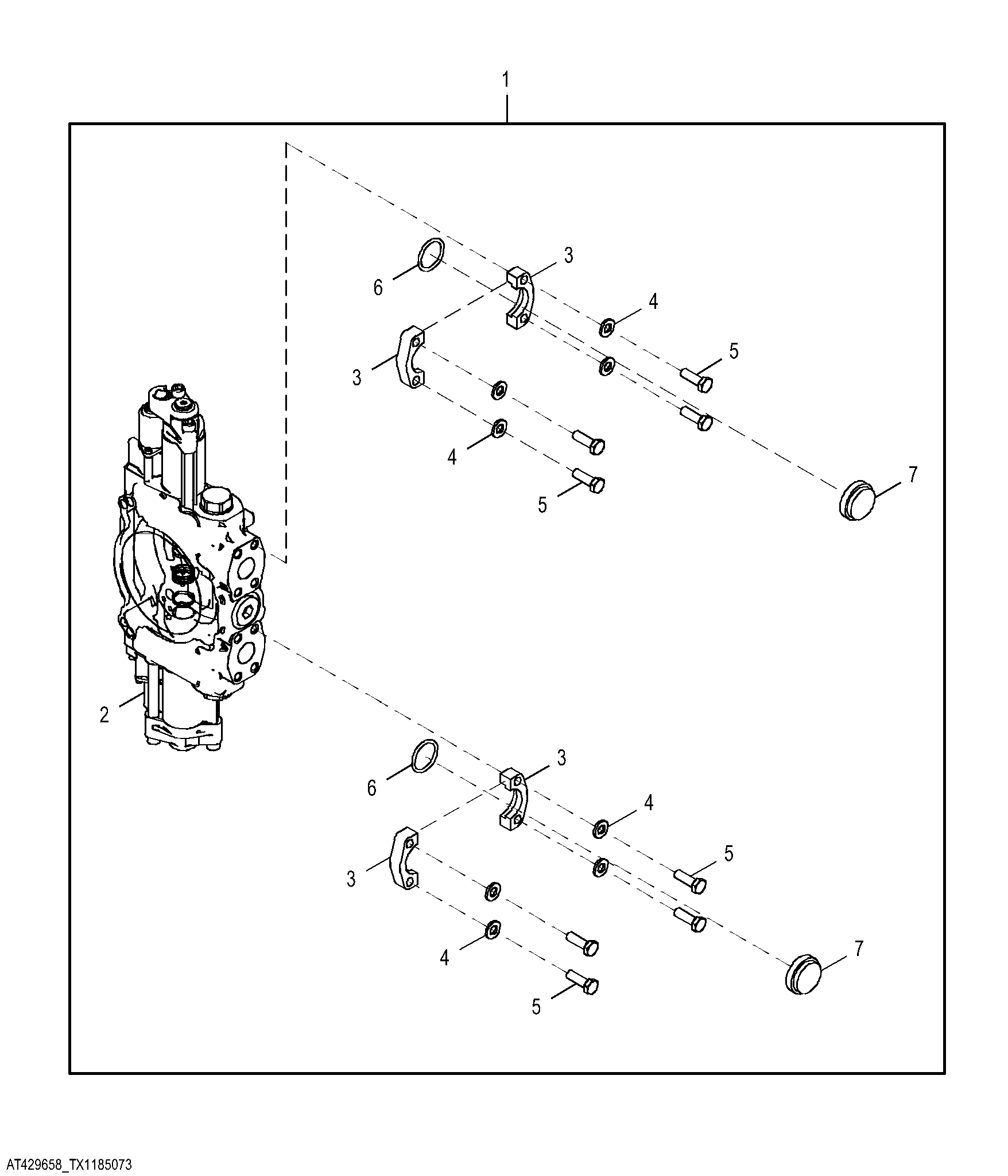 Valve Section Conversion Kit, Third or Fourth Function Auxiliary