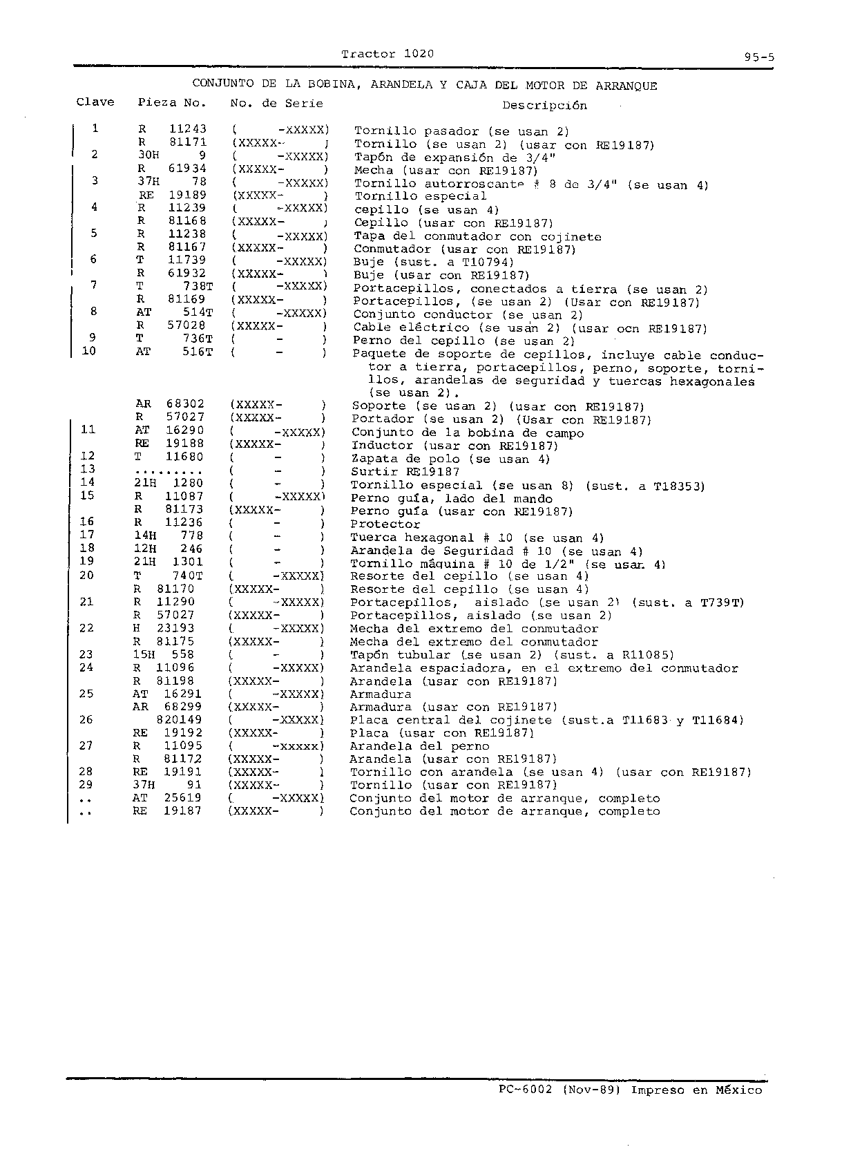 Interruptor de Solenoide (Continued)