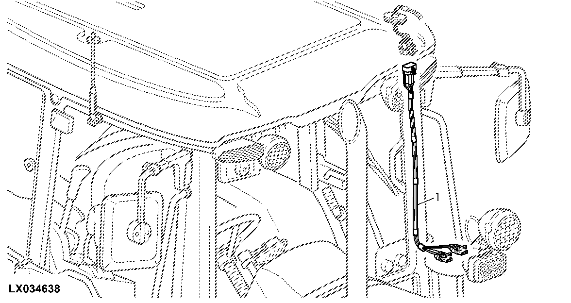 FRONT WORKLIGHT HARNESS