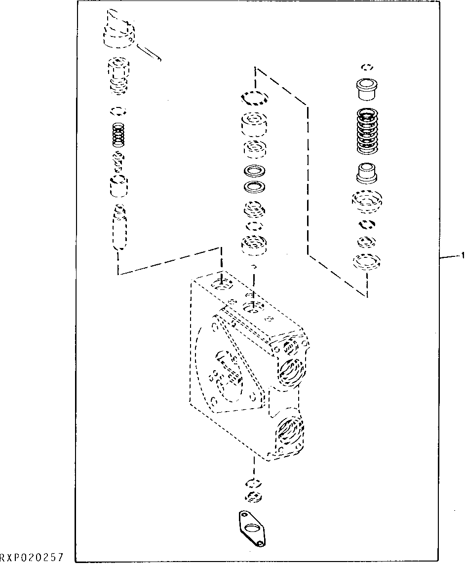 SELECTIVE CONTROL VALVE HARDWARE KIT (3 DETENT)