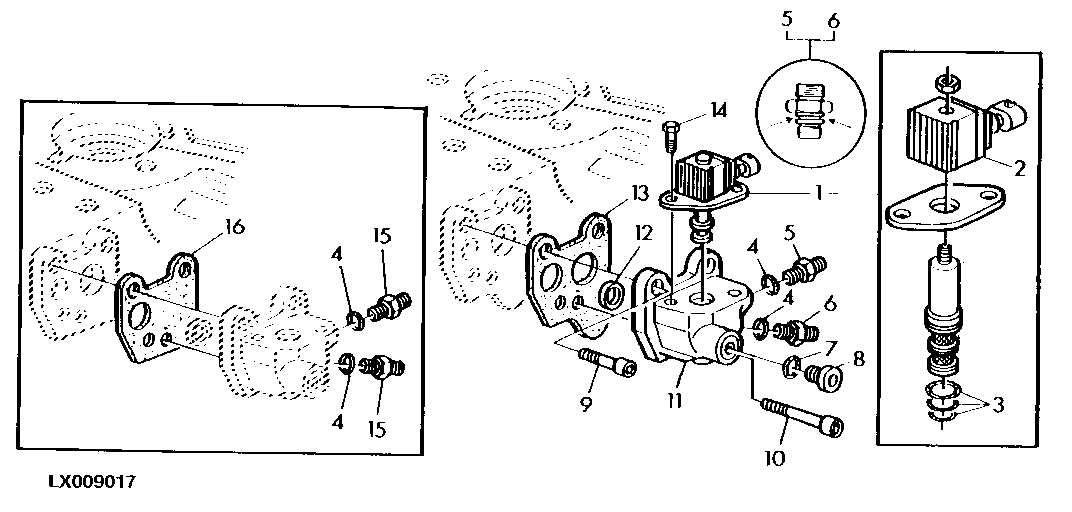 SOLENOID VALVE FOR HYDRAULIC DIFFERENTIAL LOCK