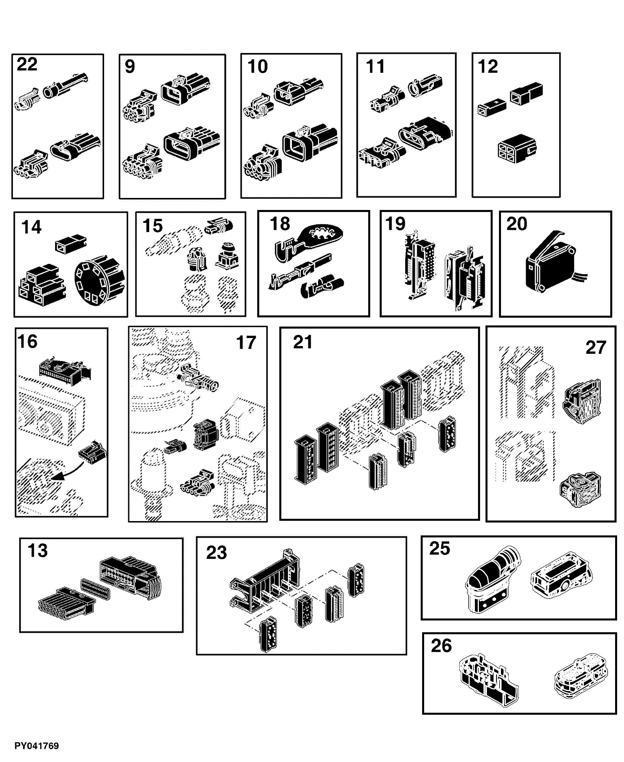 43 Electrical Components / Control Units and Miscellaneous Small Parts